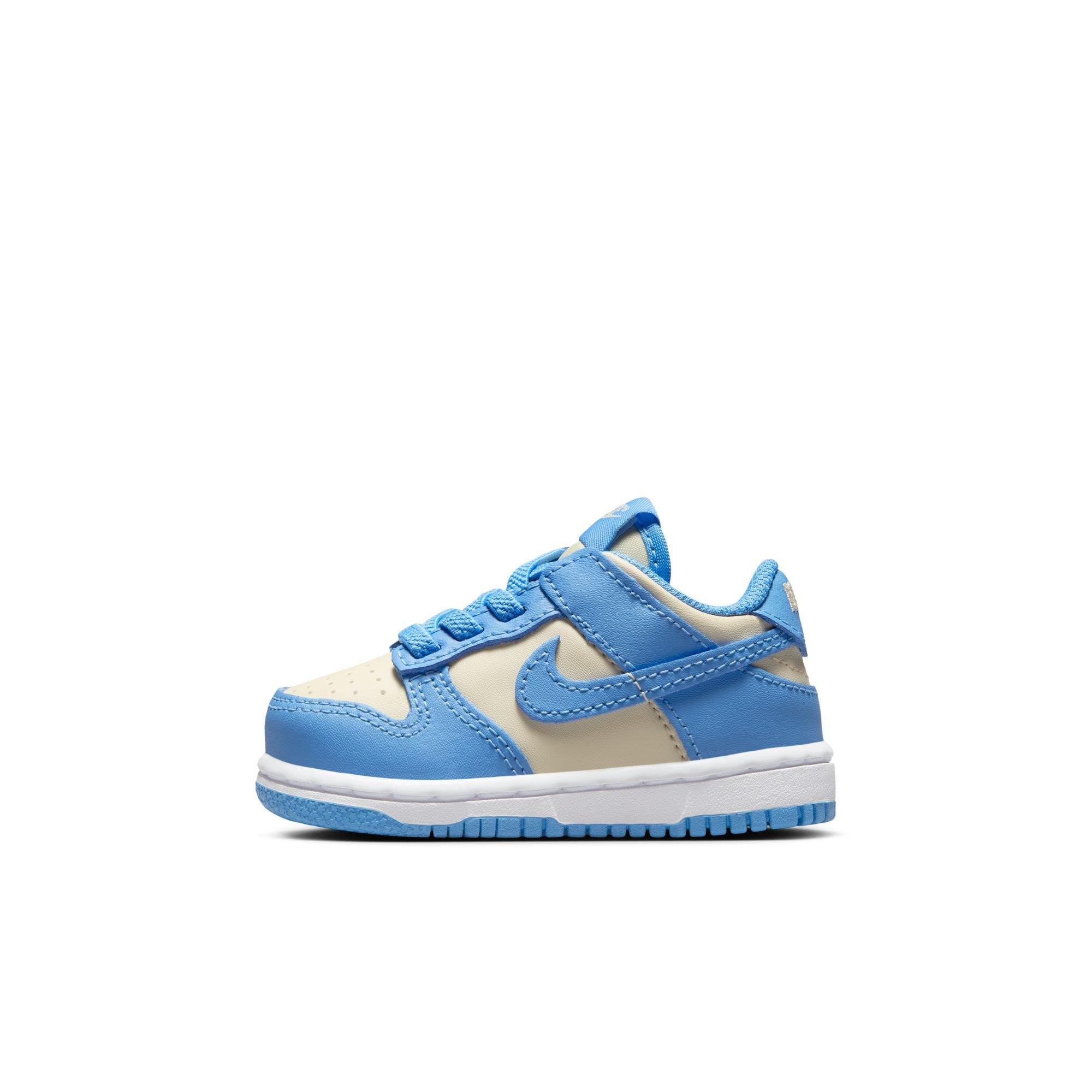 Nike Dunk Low Toddler Girls' "Blue Beyond/Beach/White" Shoe