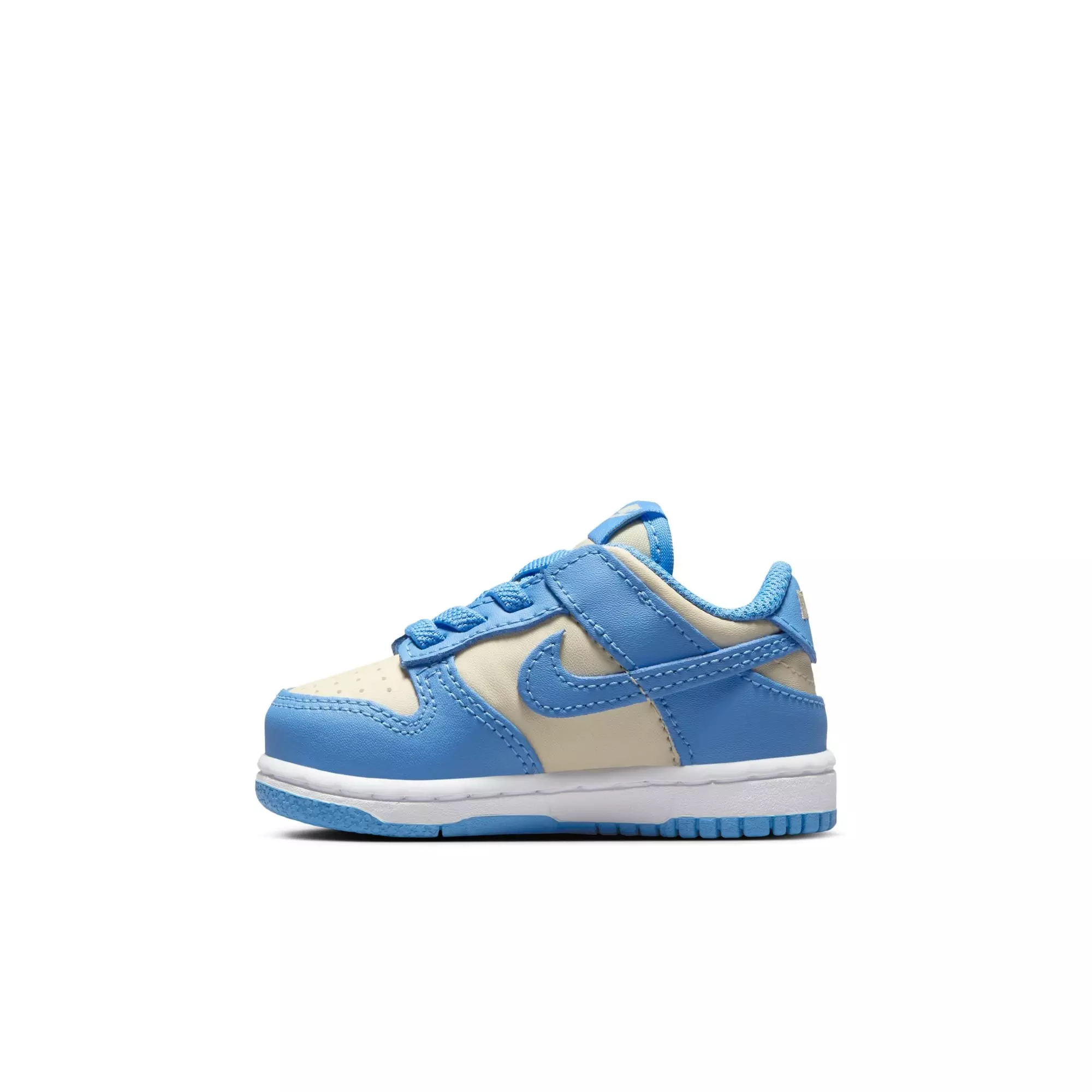 Nike Dunk Low "Blue Beyond/Beach/White" Toddler Girls' Shoe - WHITE/BLUE