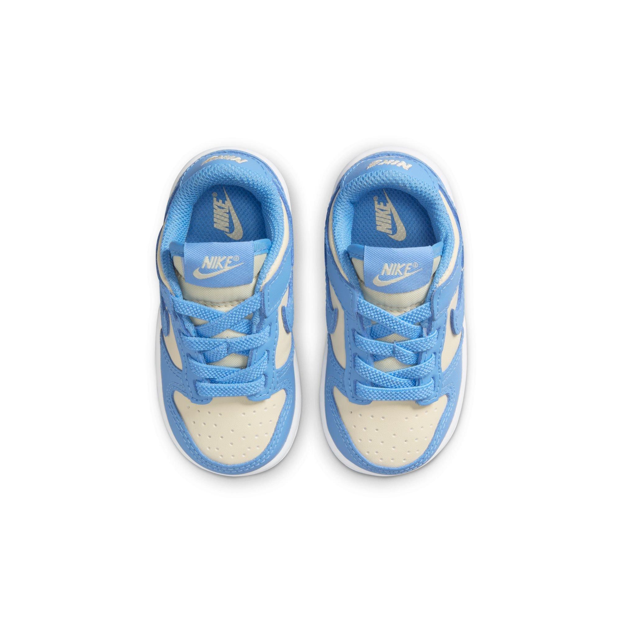 Nike Dunk Low Toddler Girls' "Blue Beyond/Beach/White" Shoe