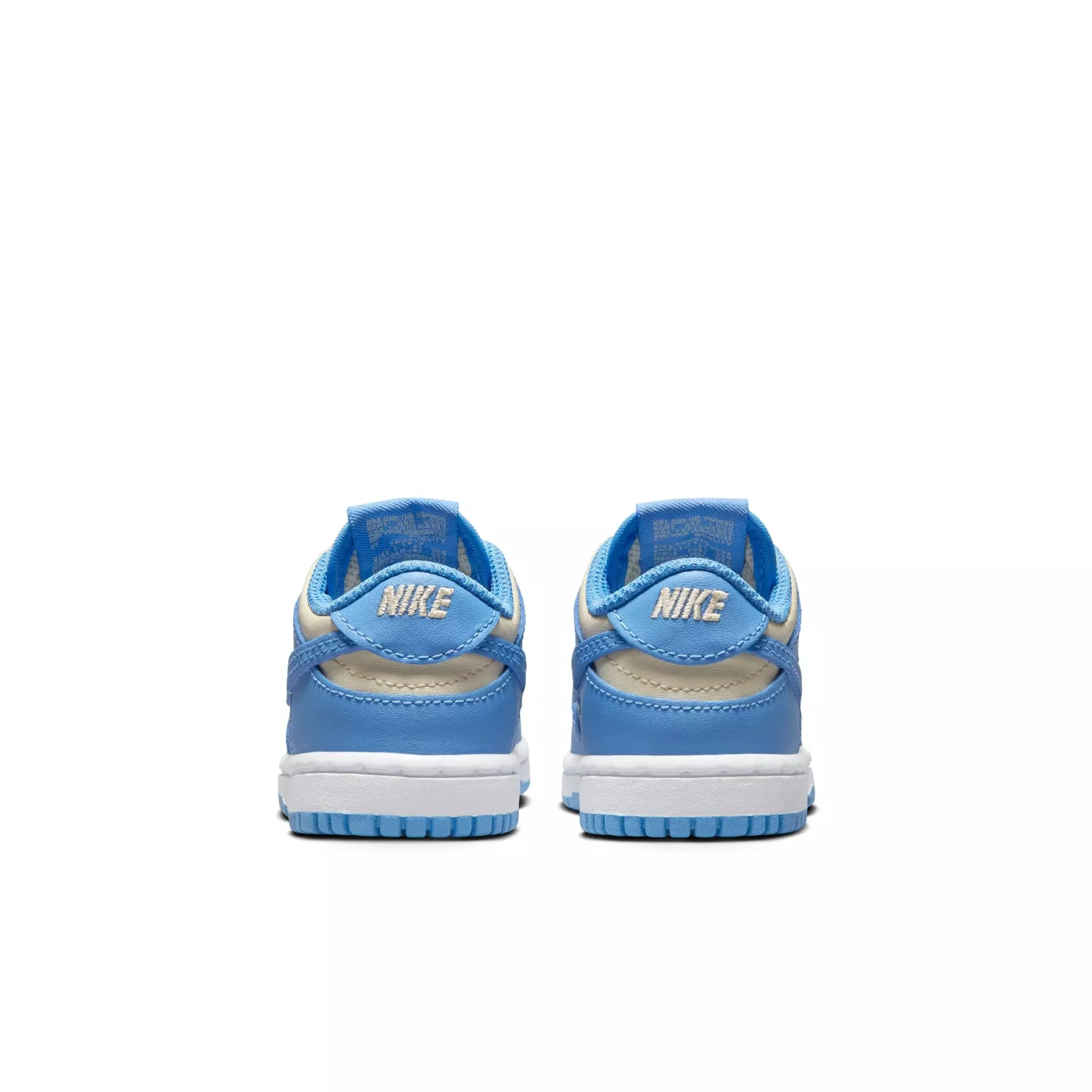 Nike Dunk Low "Blue Beyond/Beach/White" Toddler Girls' Shoe - WHITE/BLUE