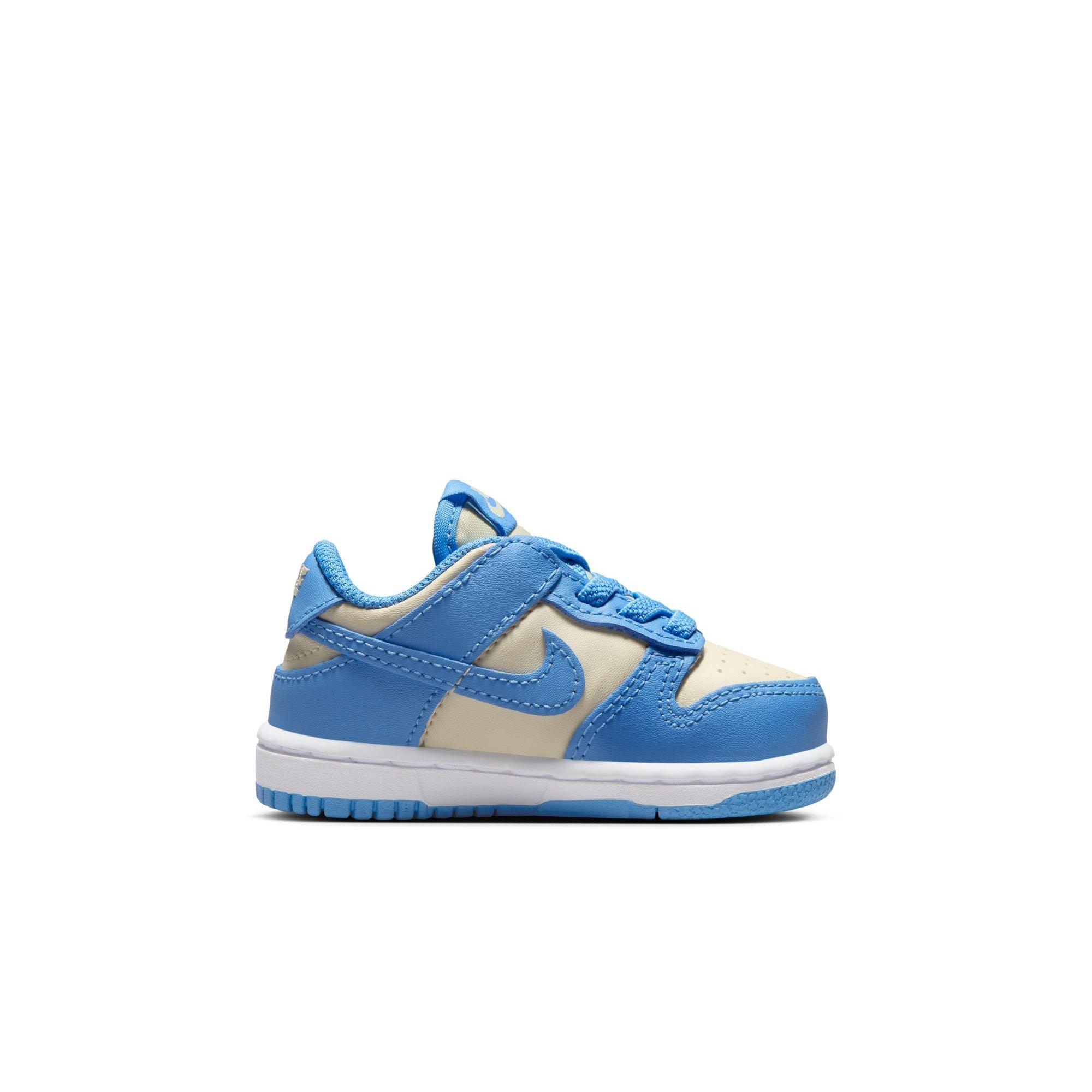 Nike Dunk Low Toddler Girls' "Blue Beyond/Beach/White" Shoe