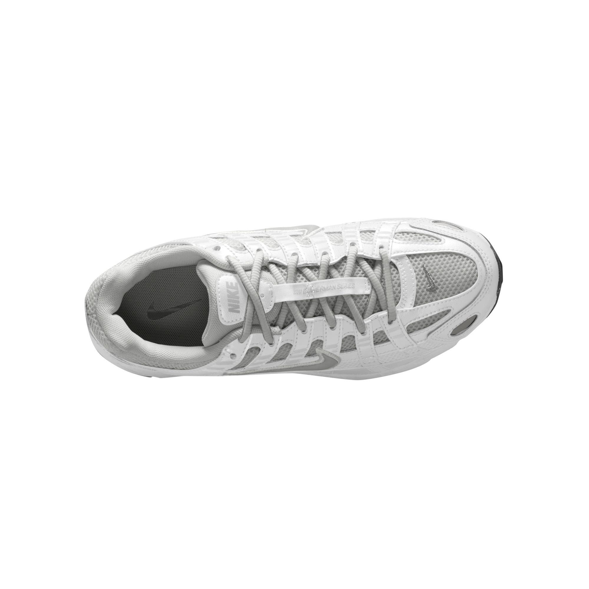 Nike P-6000 Preschool Girls' "Platinum Tint/White" Shoe