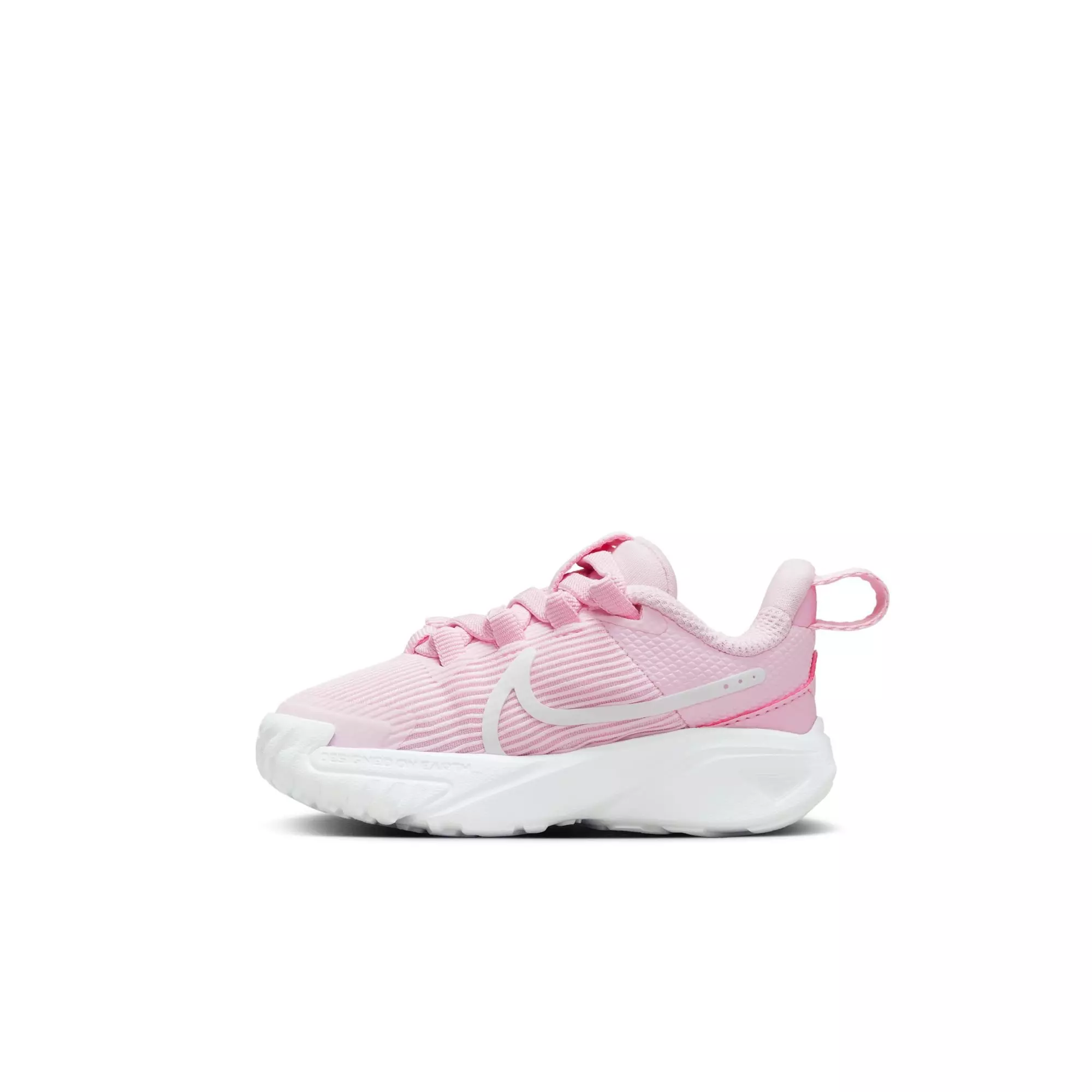 Nike Star Runner 4 "Pink Foam/Summit White" Toddler Girls' Shoe - PINK/WHITE