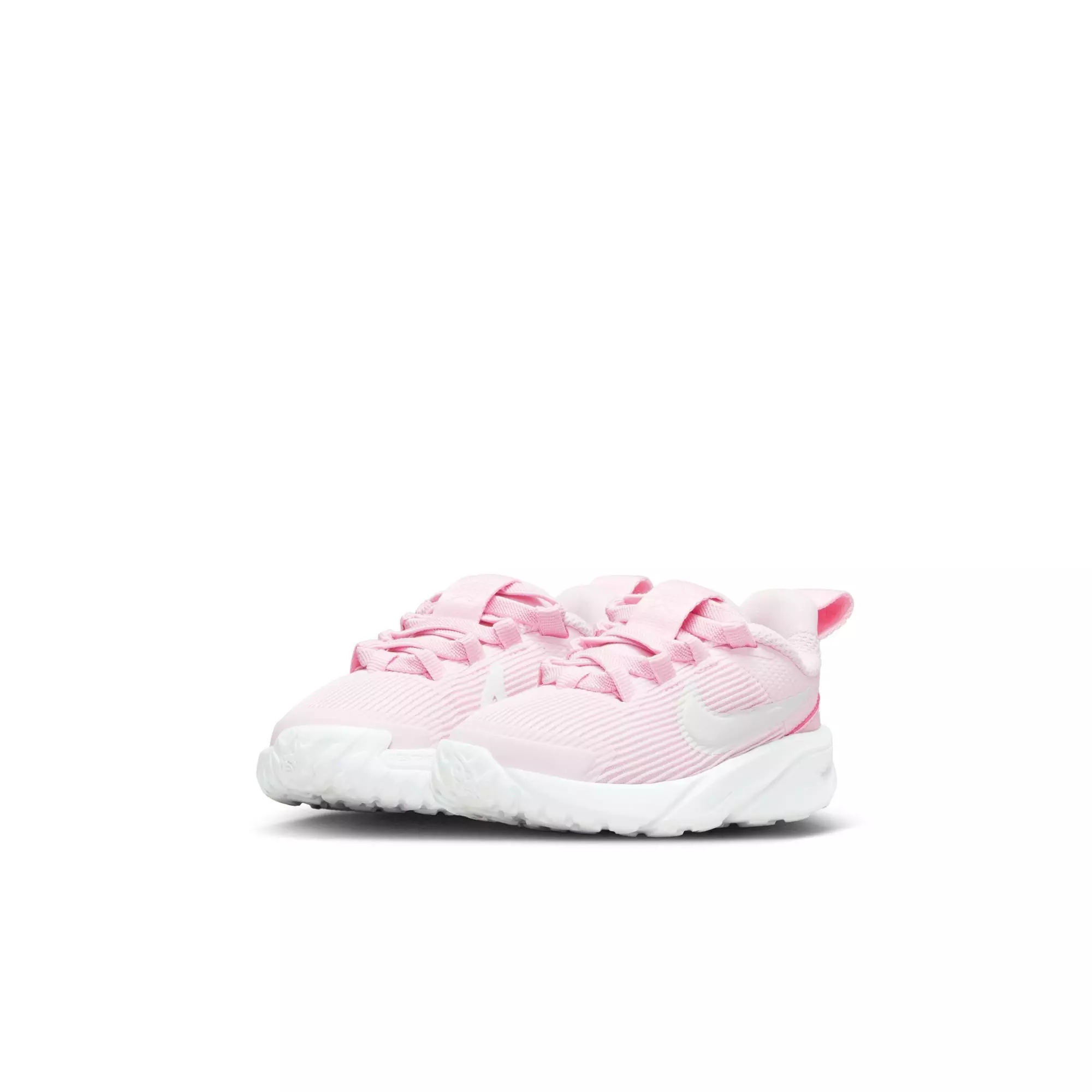 Nike Star Runner 4 "Pink Foam/Summit White" Toddler Girls' Shoe - PINK/WHITE