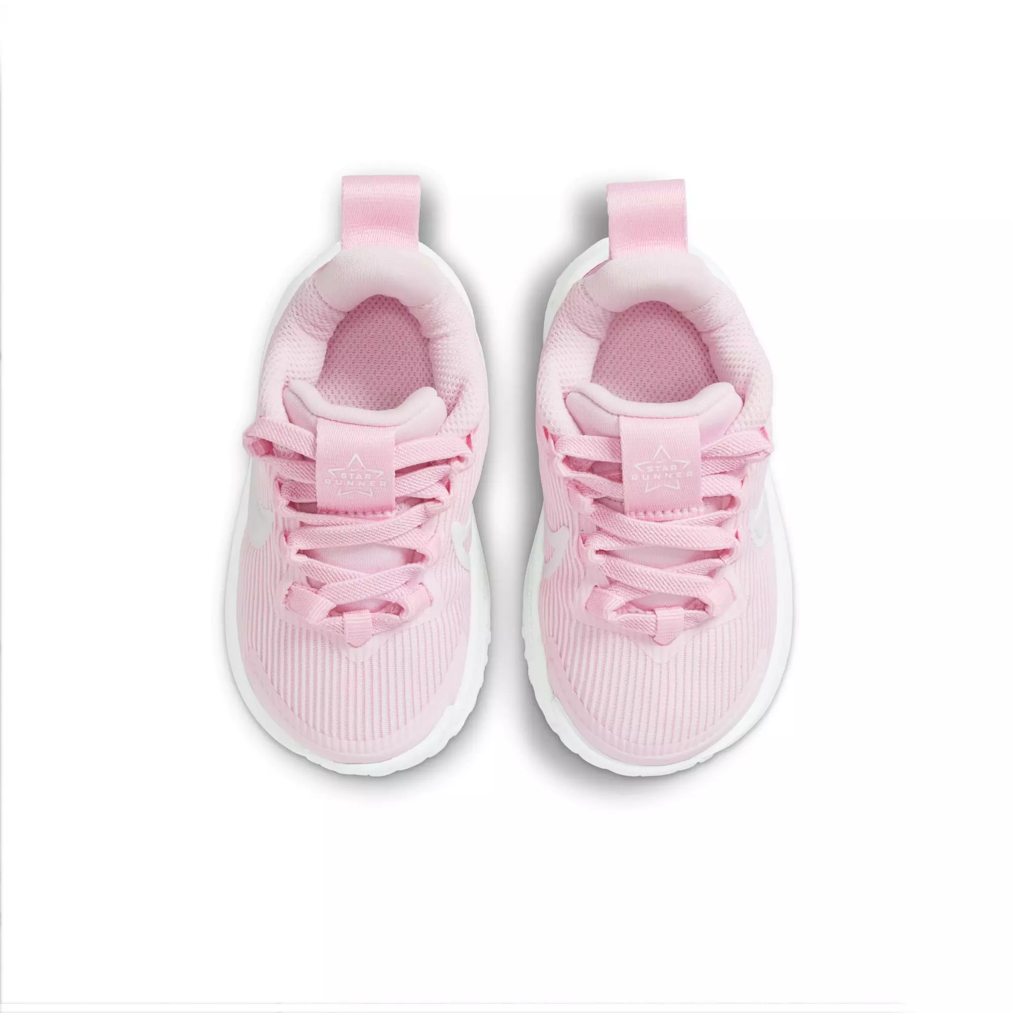 Nike Star Runner 4 "Pink Foam/Summit White" Toddler Girls' Shoe - PINK/WHITE