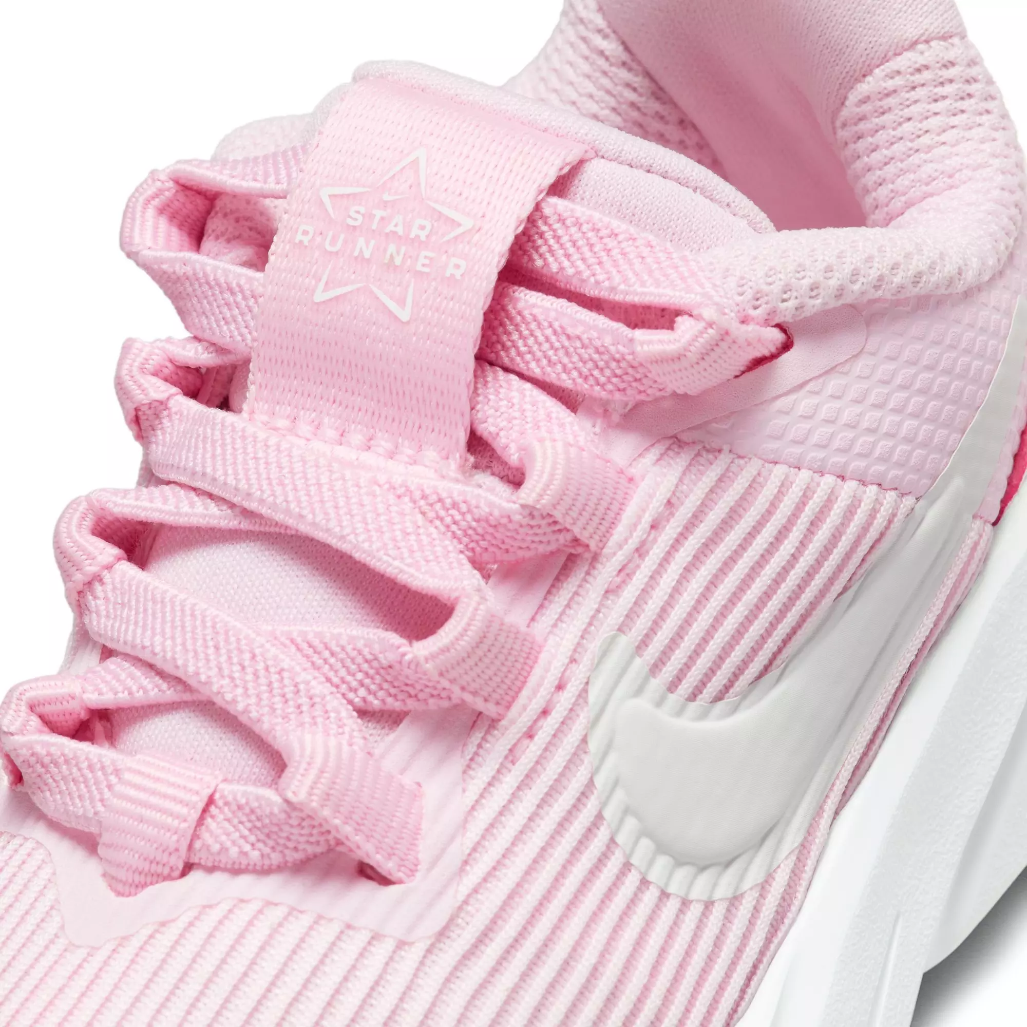 Nike Star Runner 4 "Pink Foam/Summit White" Toddler Girls' Shoe - PINK/WHITE