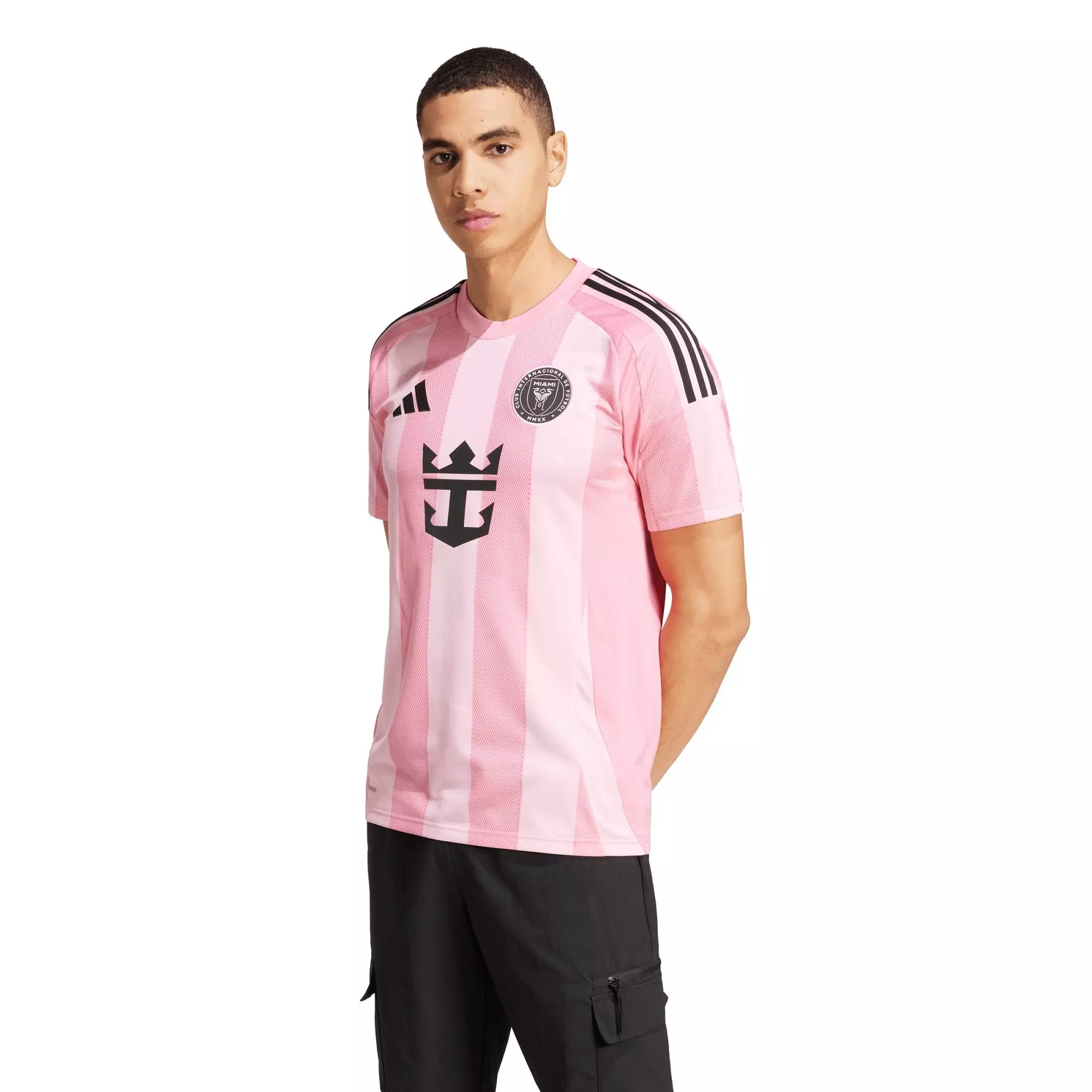 adidas Men's Inter Miami Home Messi Jersey-Pink - PINK