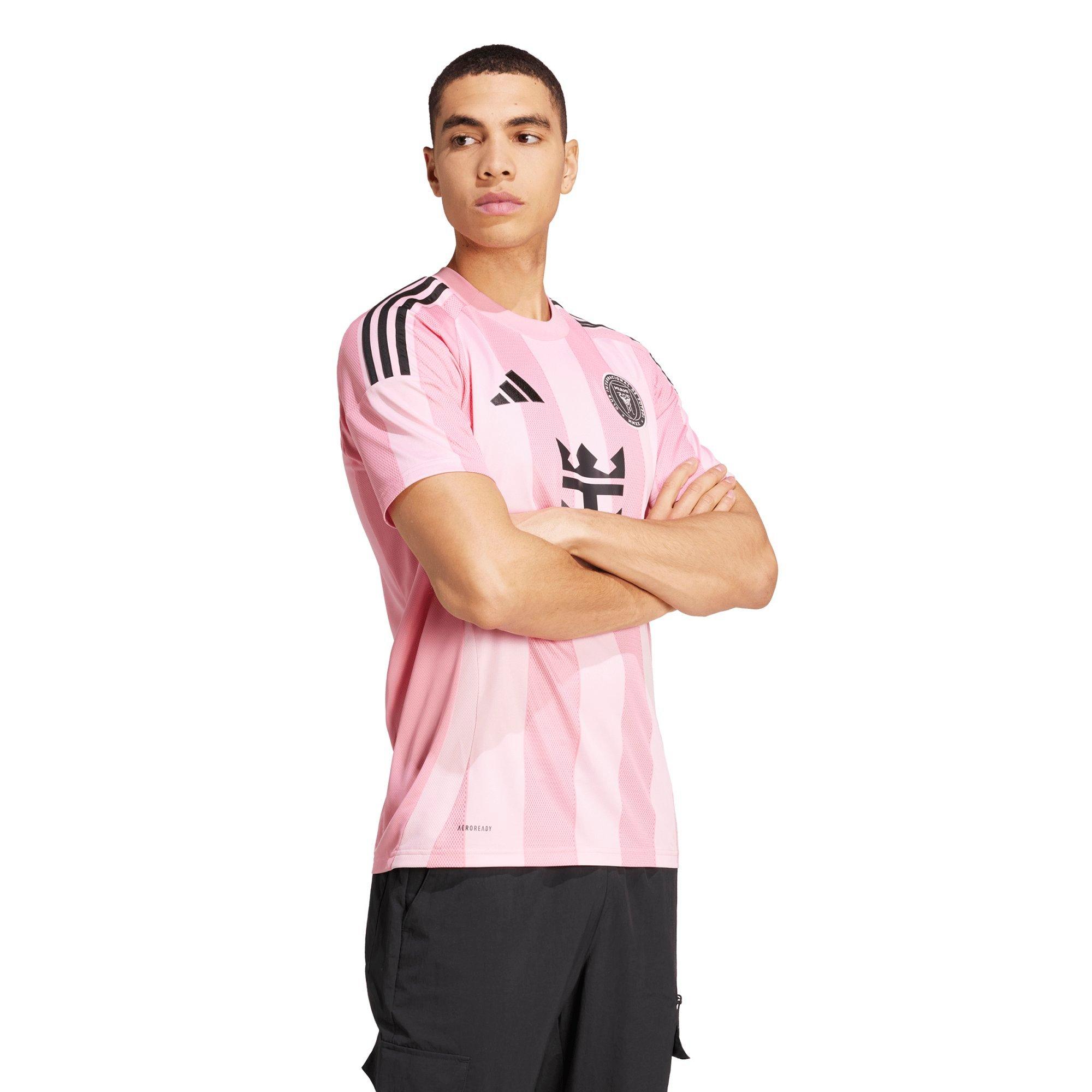 adidas Men's Inter Miami Home Messi Jersey-Pink - PINK Thumbnail View 5