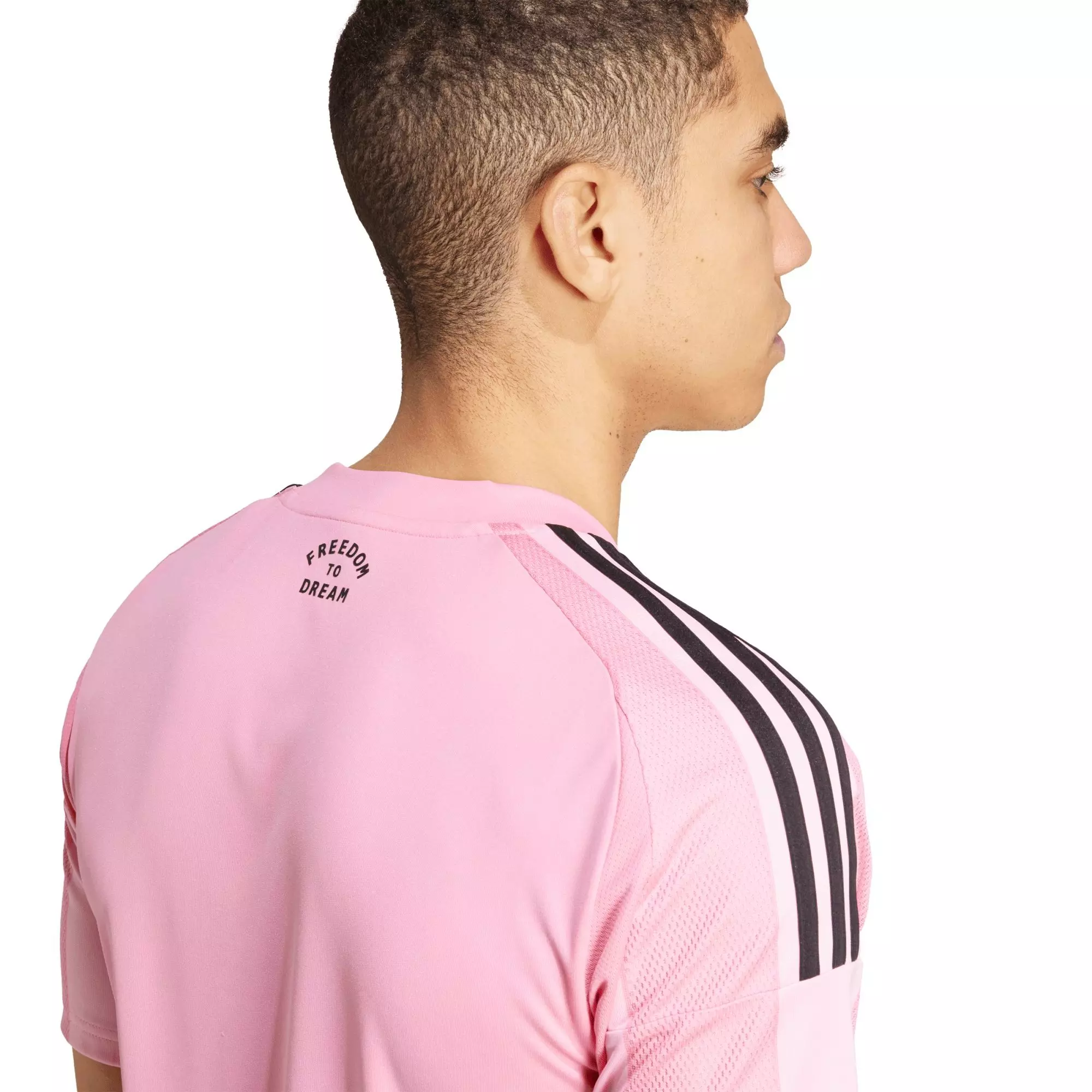 adidas Men's Inter Miami Home Messi Jersey-Pink - PINK