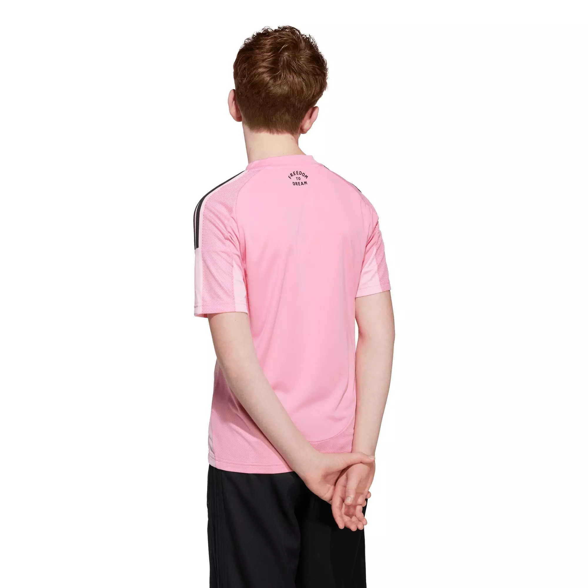 adidas Youth Inter Miami Home Messi Jersey-Pink - PINK