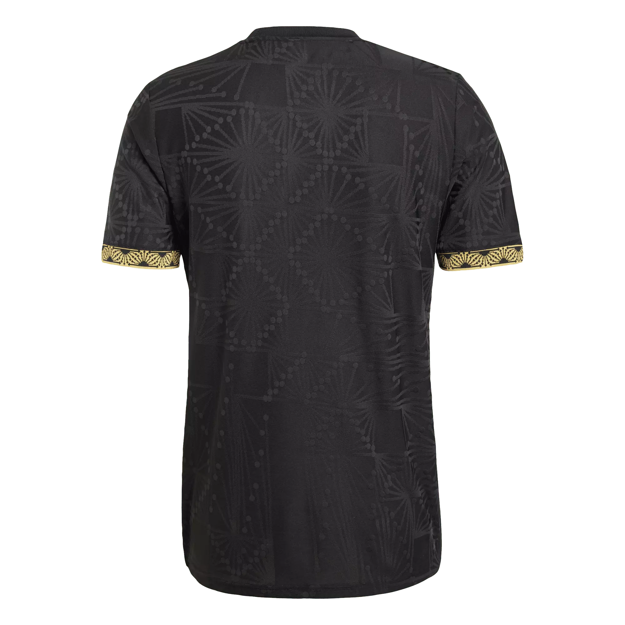 adidas Men's 2024 Mexico Jersey-Black/Gold - BLACK/GOLD