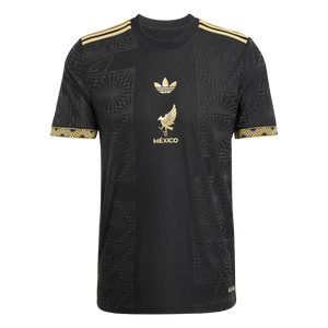 adidas Men's 2024 Mexico Jersey-Black/Gold