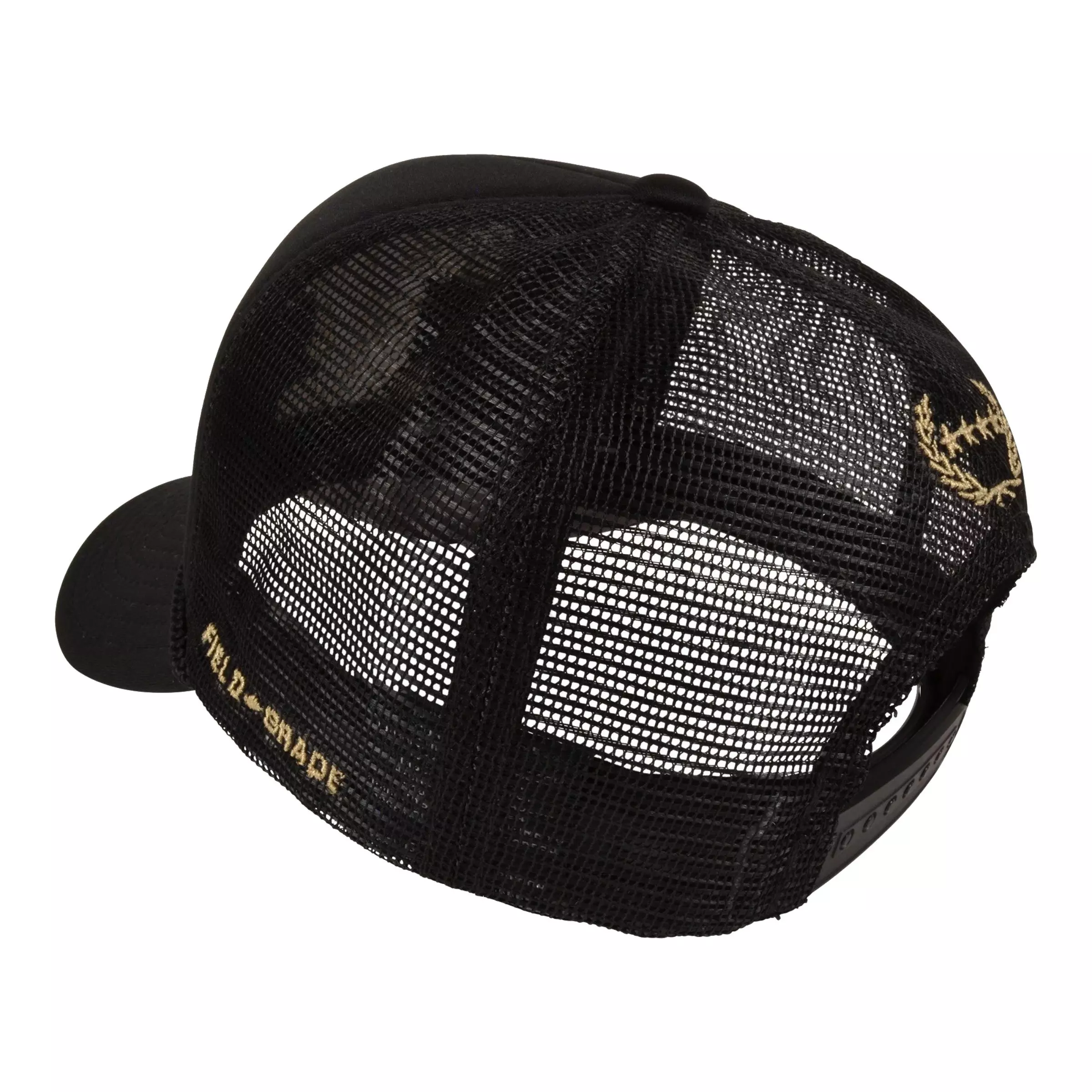 Field Grade Don't Ask Me Trucker Snapback-Black - BLACK