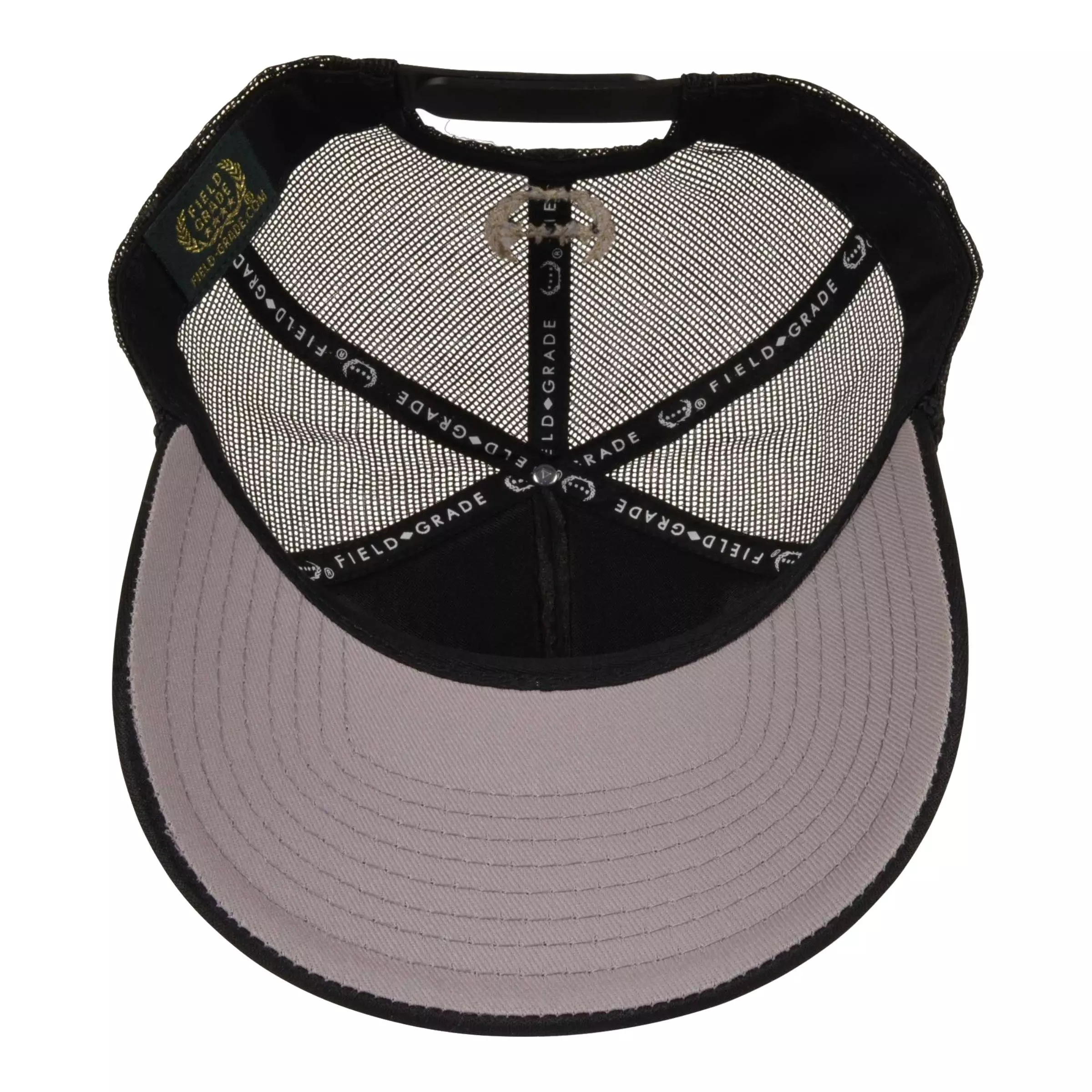 Field Grade Don't Ask Me Trucker Snapback-Black - BLACK