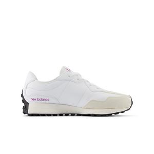 New Balance 327 "White/Pink" Grade School Girls' Shoe