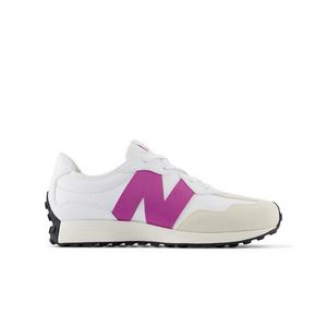 New Balance 327 "White/Pink" Grade School Girls' Shoe