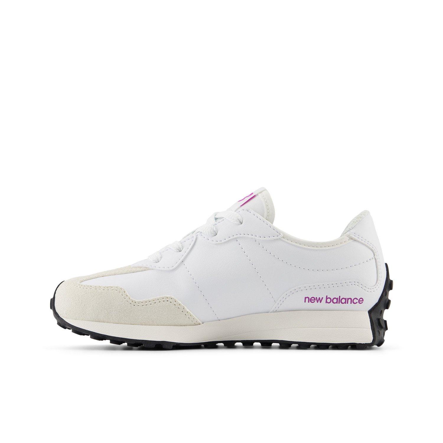 New Balance 327 Preschool Girls' "White/Pink" Shoe