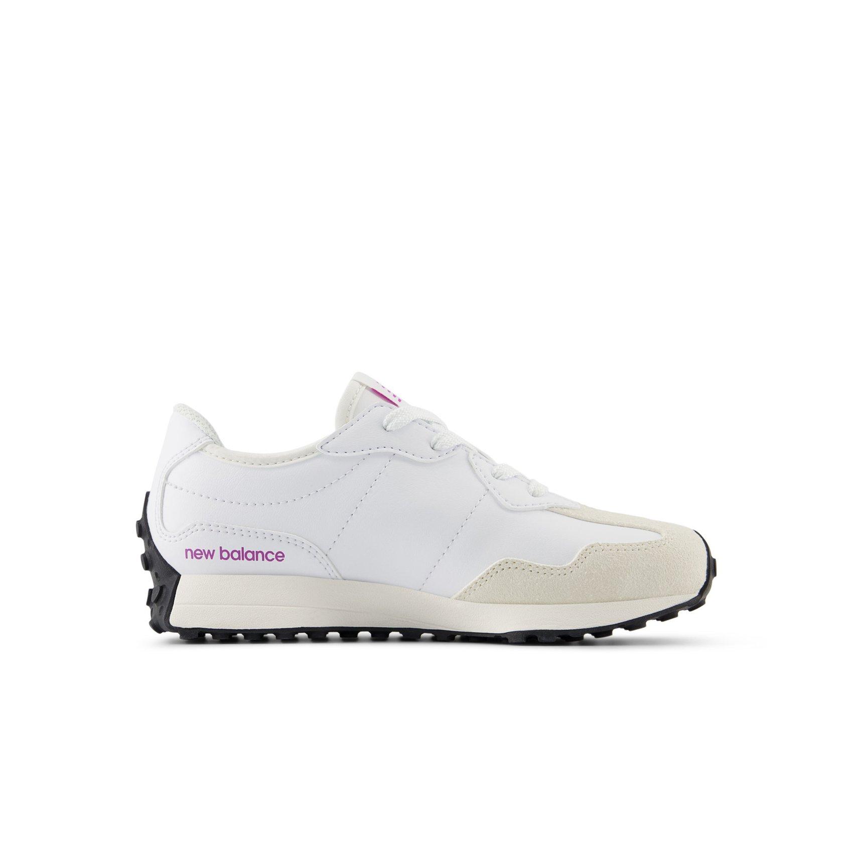 New Balance 327 Preschool Girls' "White/Pink" Shoe