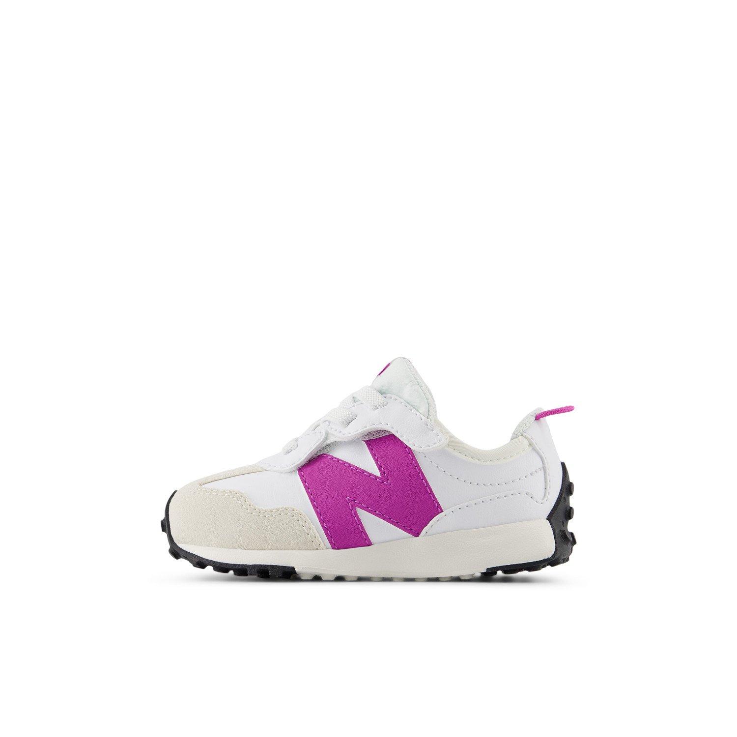 New Balance 327 Toddler Girls' "White/Pink" Shoe