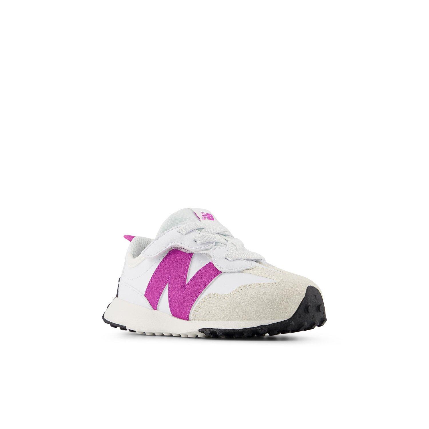 New Balance 327 Toddler Girls' "White/Pink" Shoe