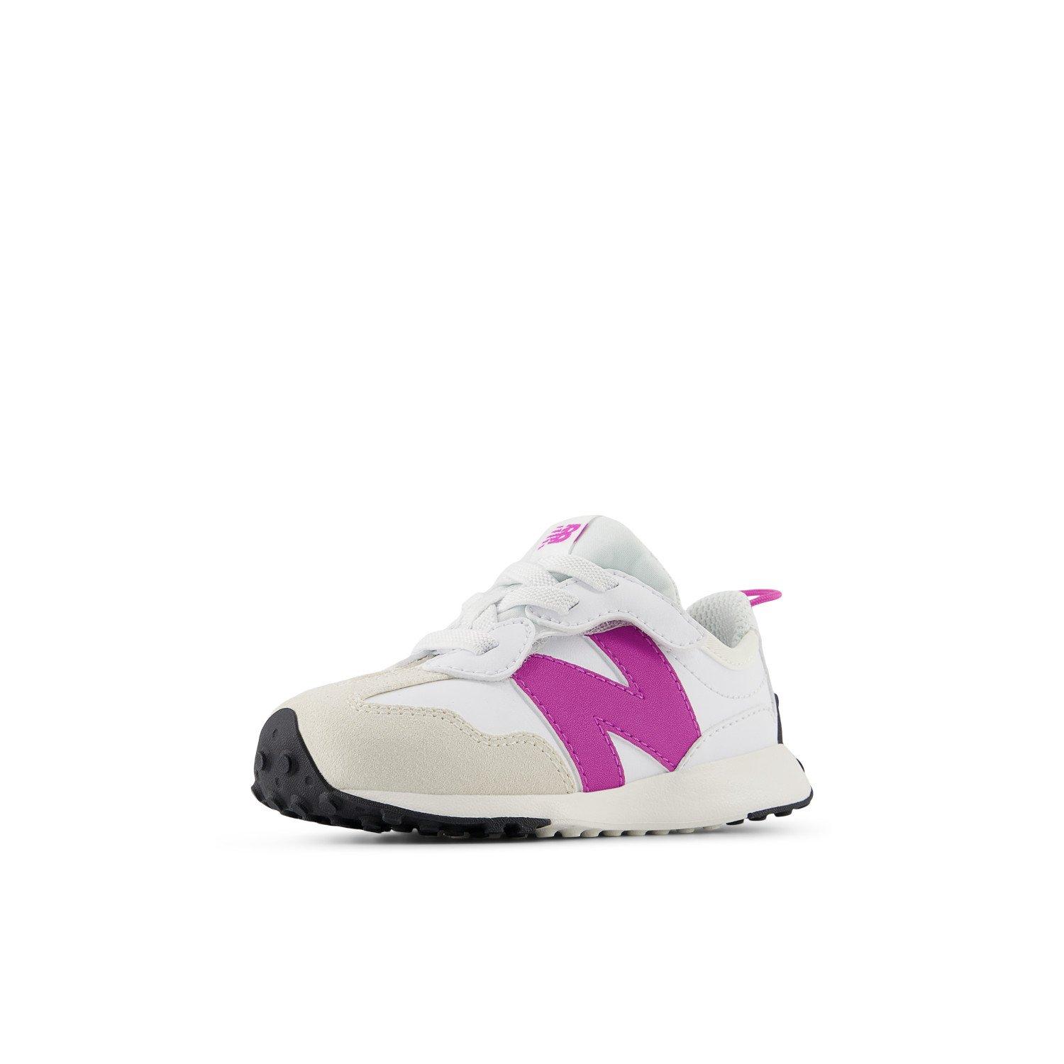 New Balance 327 Toddler Girls' "White/Pink" Shoe
