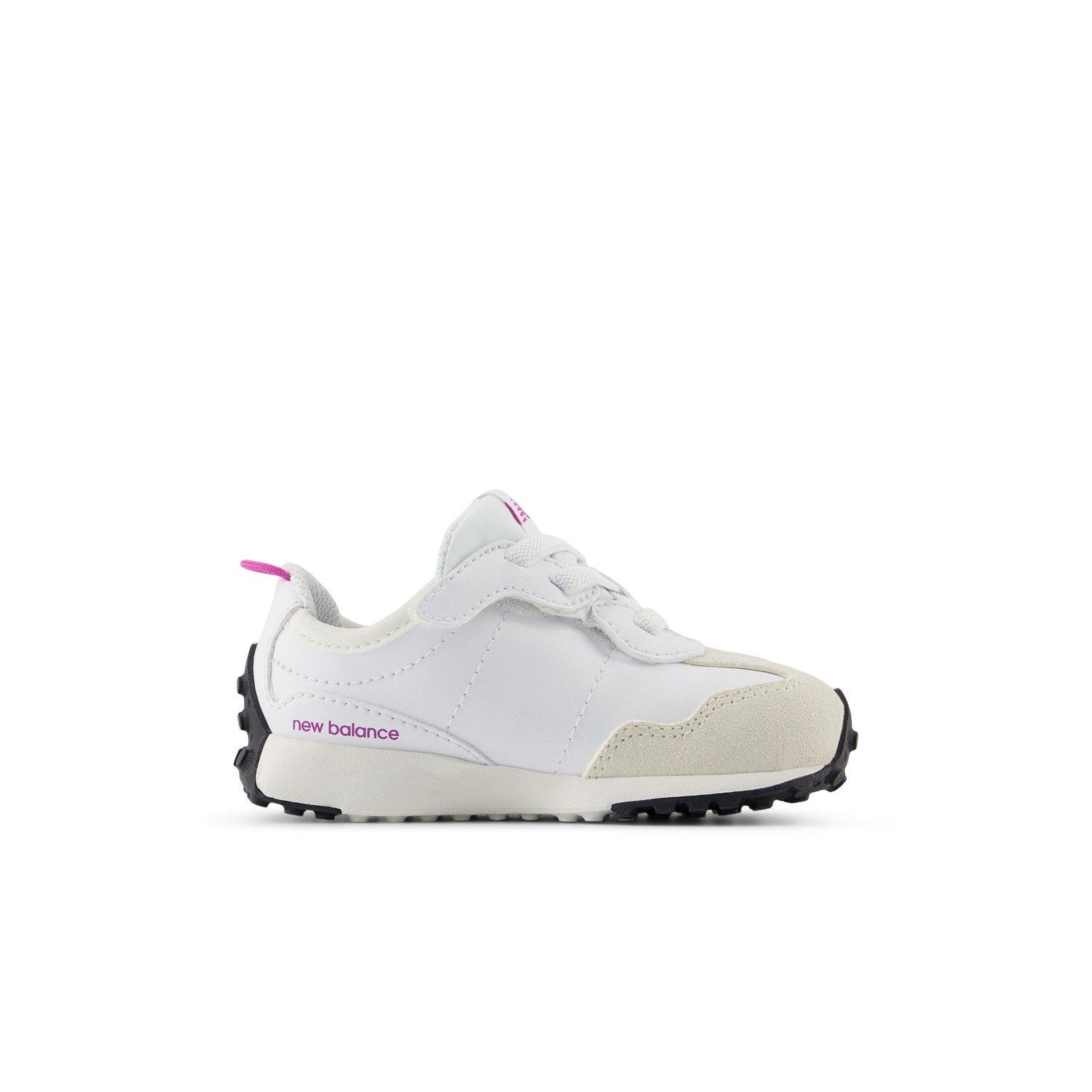 New Balance 327 Toddler Girls' "White/Pink" Shoe