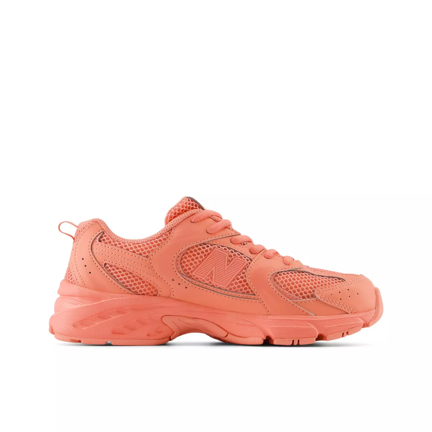 New Balance 530 "Orange" Grade School Girls' Shoe - RED