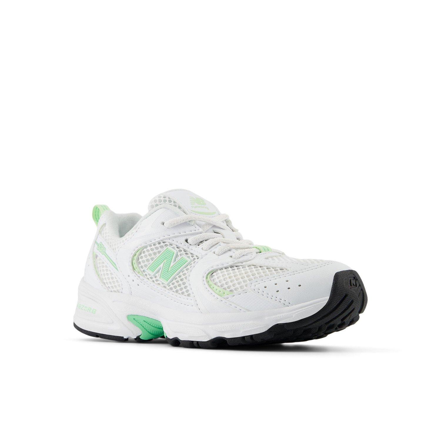 New Balance 530 Preschool Kids' "White/Green" Shoe