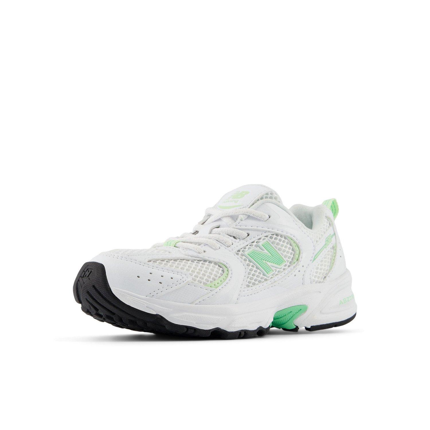 New Balance 530 Preschool Kids' "White/Green" Shoe