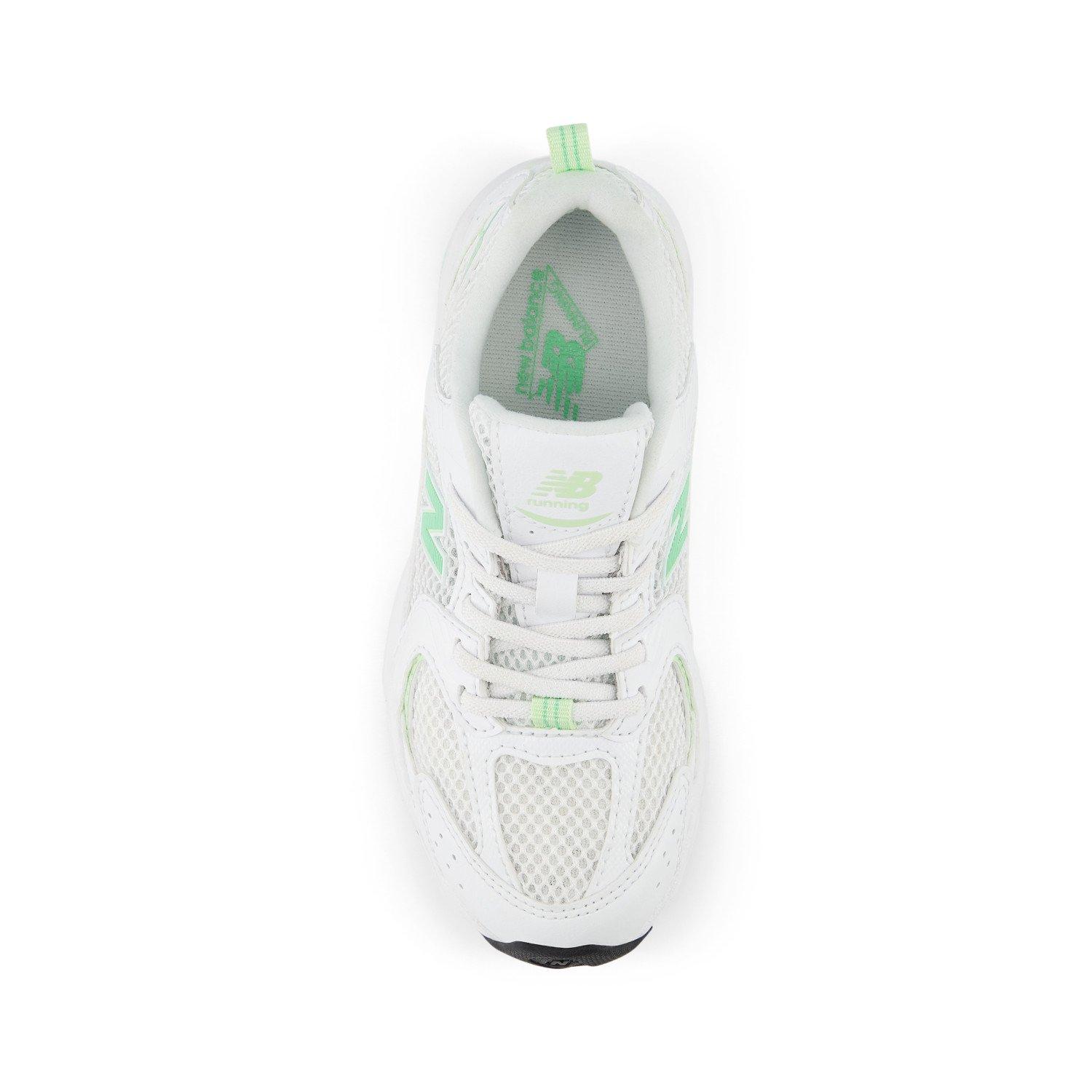 New Balance 530 Preschool Kids' "White/Green" Shoe