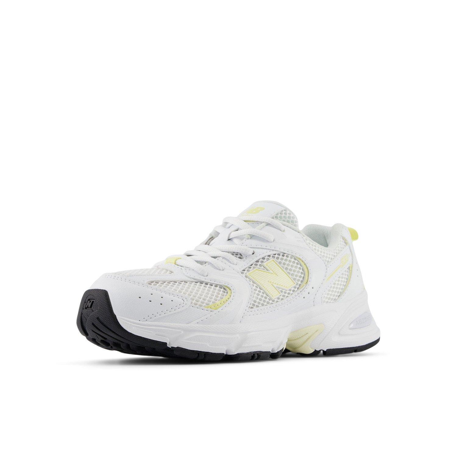 New Balance 530 Grade School Girls' "White/Yellow" Shoe