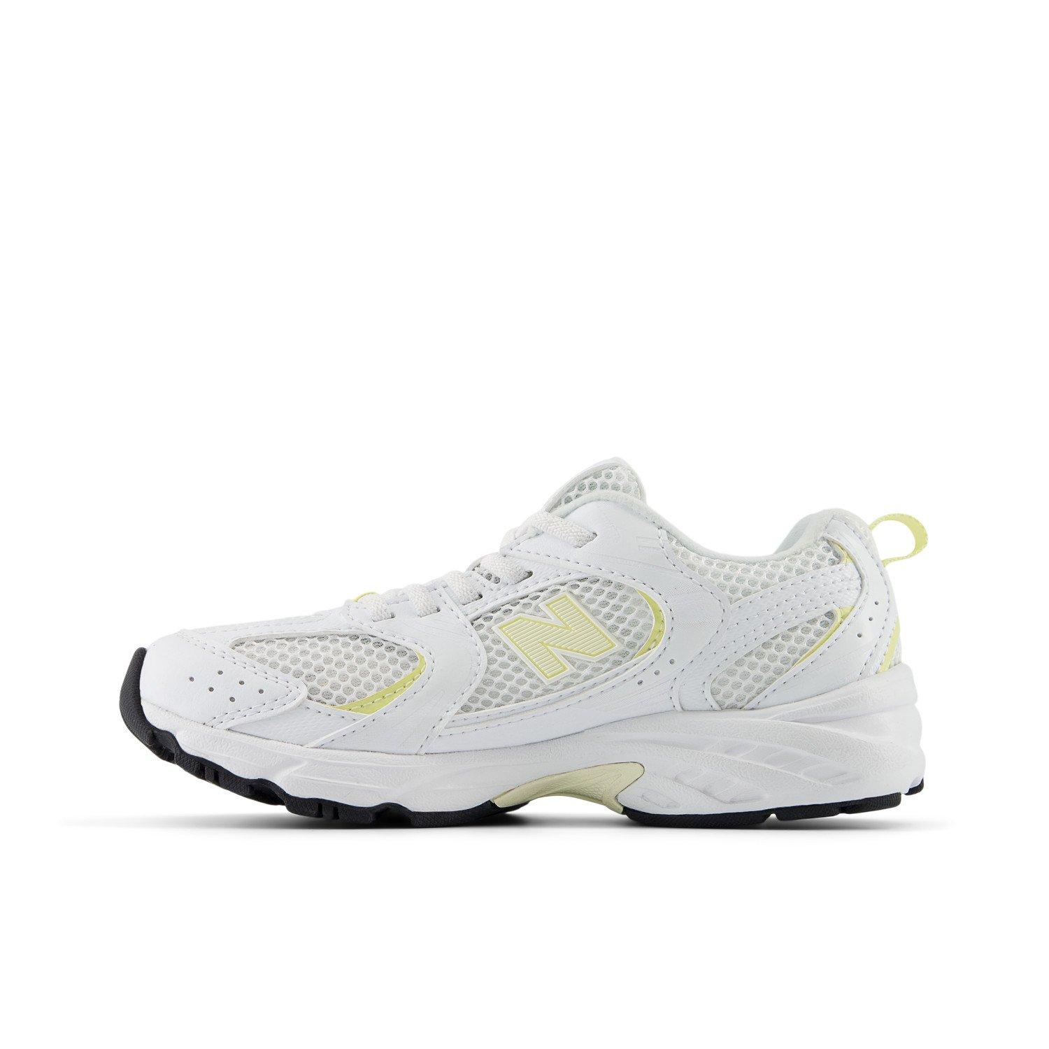 New Balance 530 Preschool Girls' "White/Yellow" Shoe