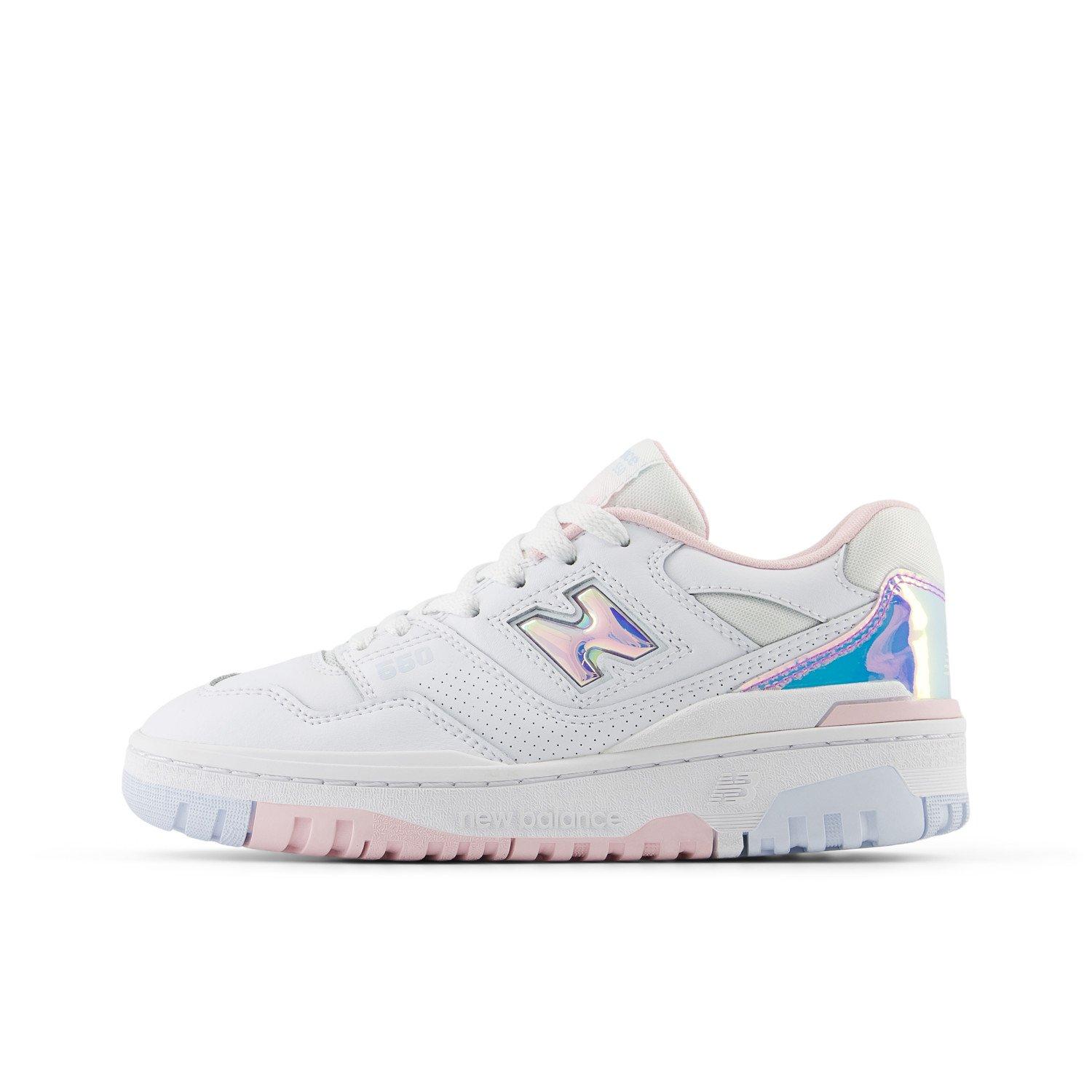 New Balance 550 Grade School Girls' "White/Multi" Shoe