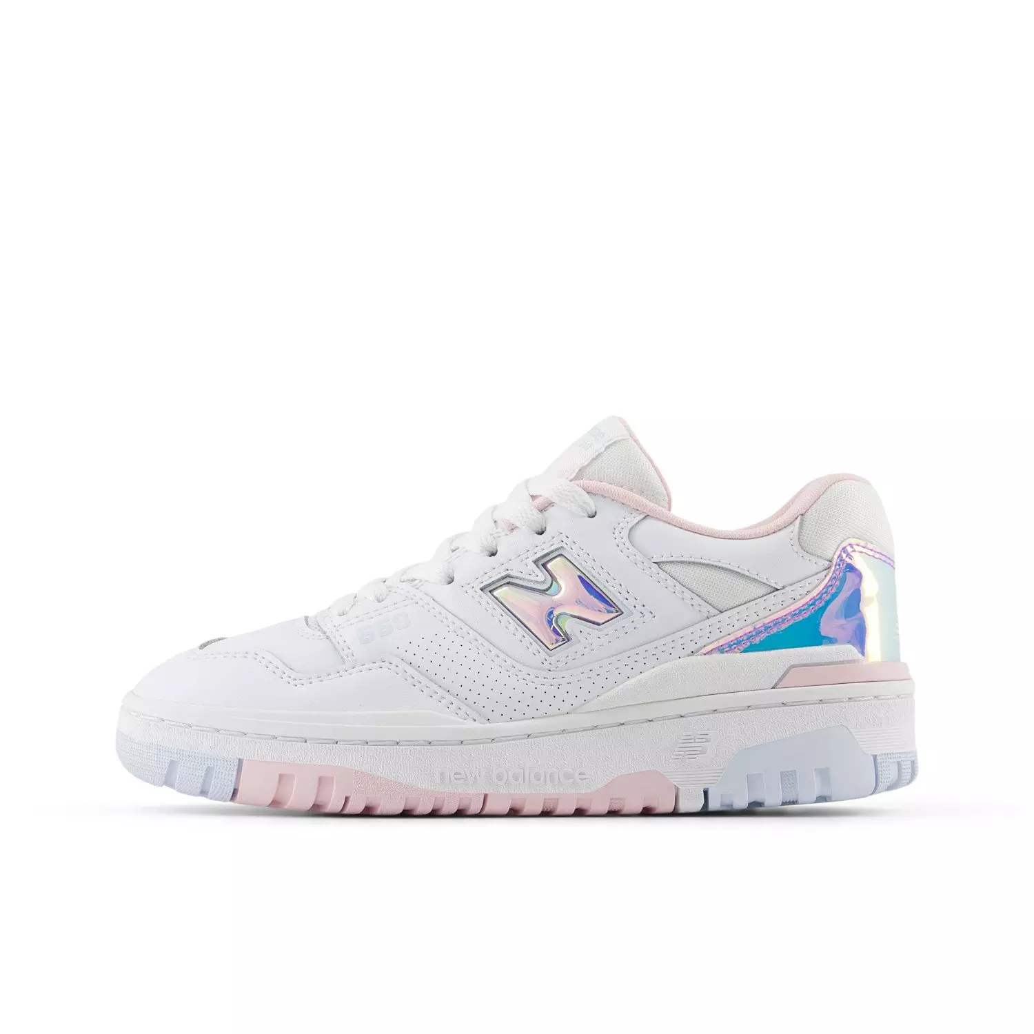 New Balance 550 "White/Multi" Grade School Girls' Shoe
