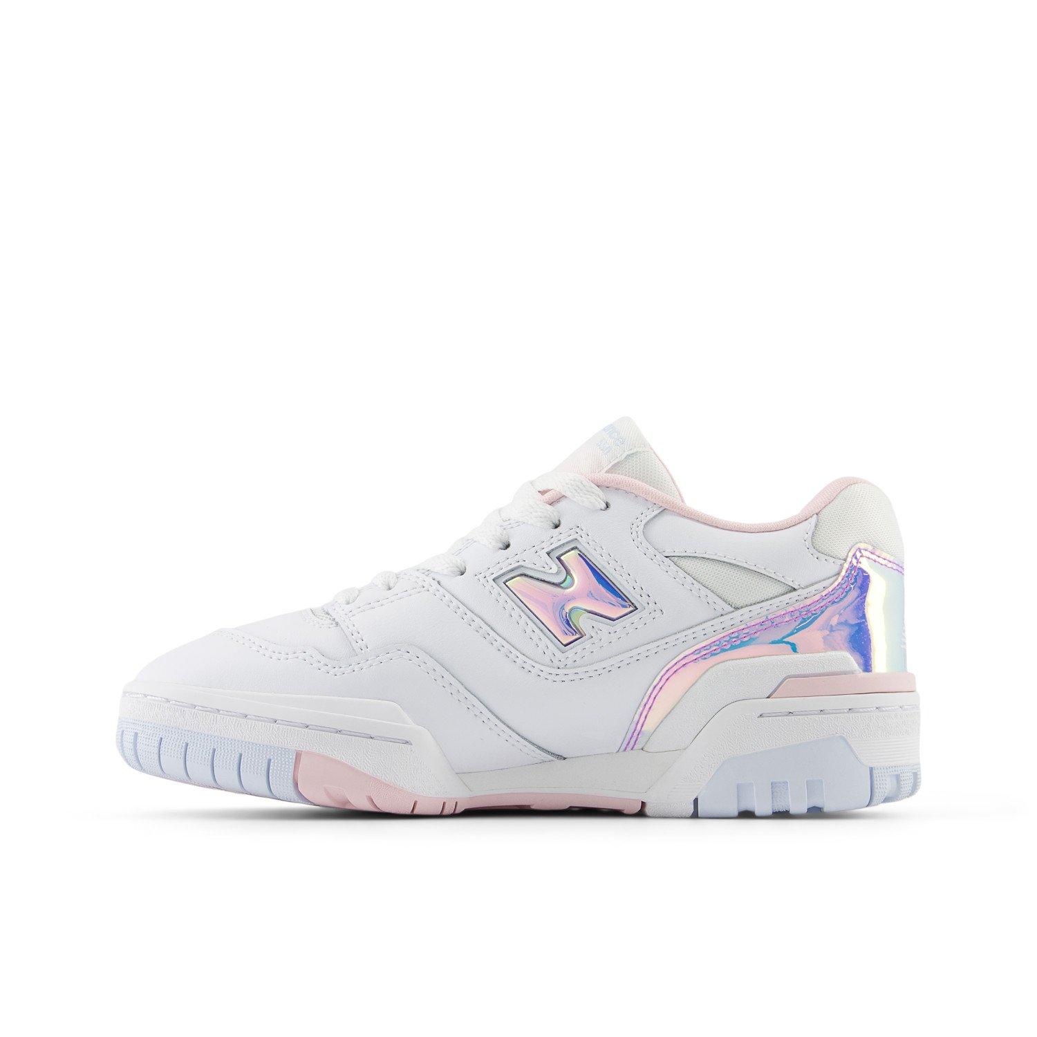 New Balance 550 Grade School Girls' "White/Multi" Shoe