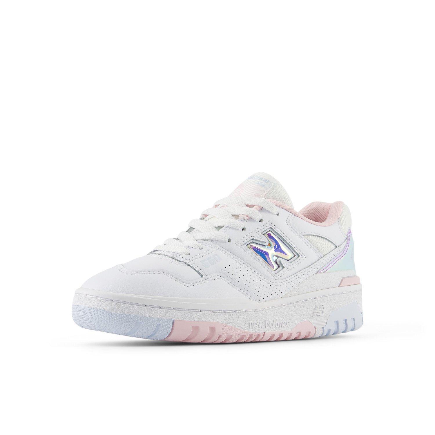 New Balance 550 Grade School Girls' "White/Multi" Shoe