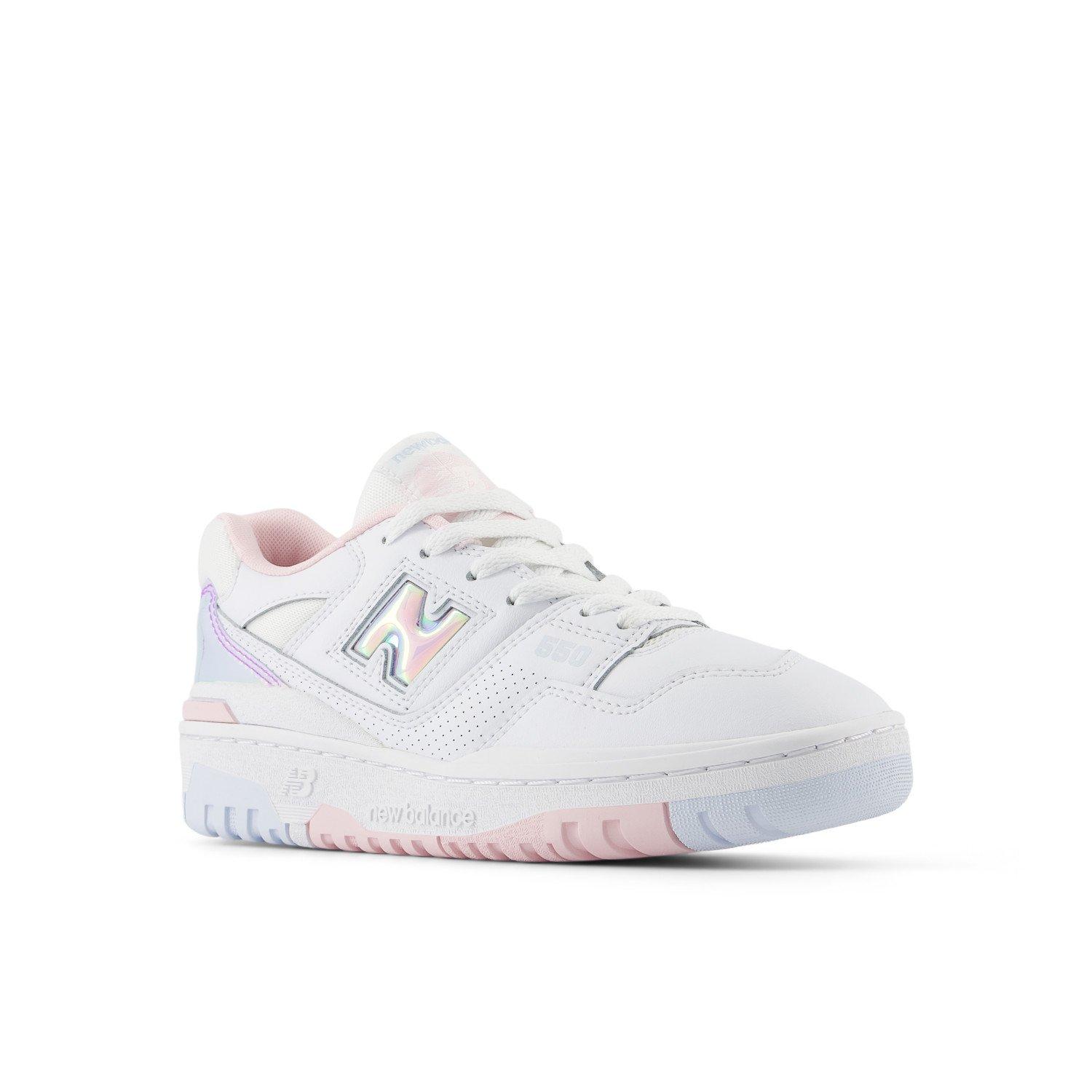 New Balance 550 Grade School Girls' "White/Multi" Shoe