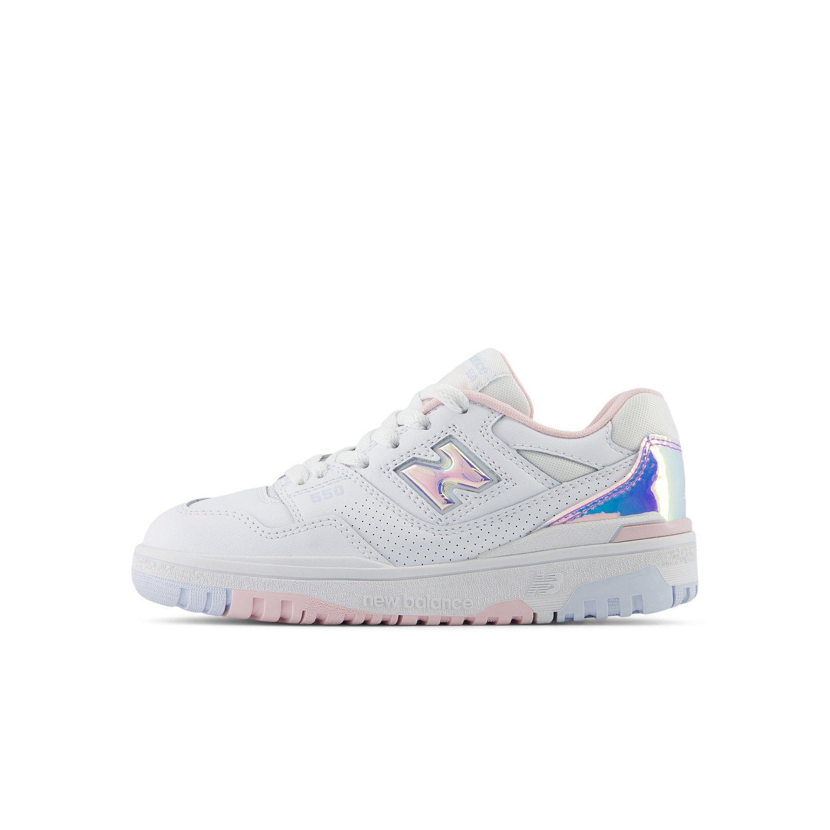 New Balance 550 Preschool Girls' "White/Multi" Shoe