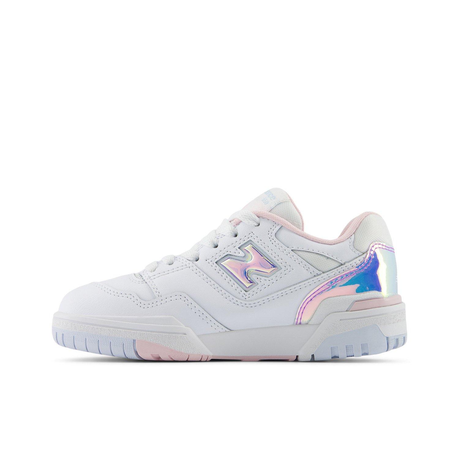 New Balance 550 Preschool Girls' "White/Multi" Shoe