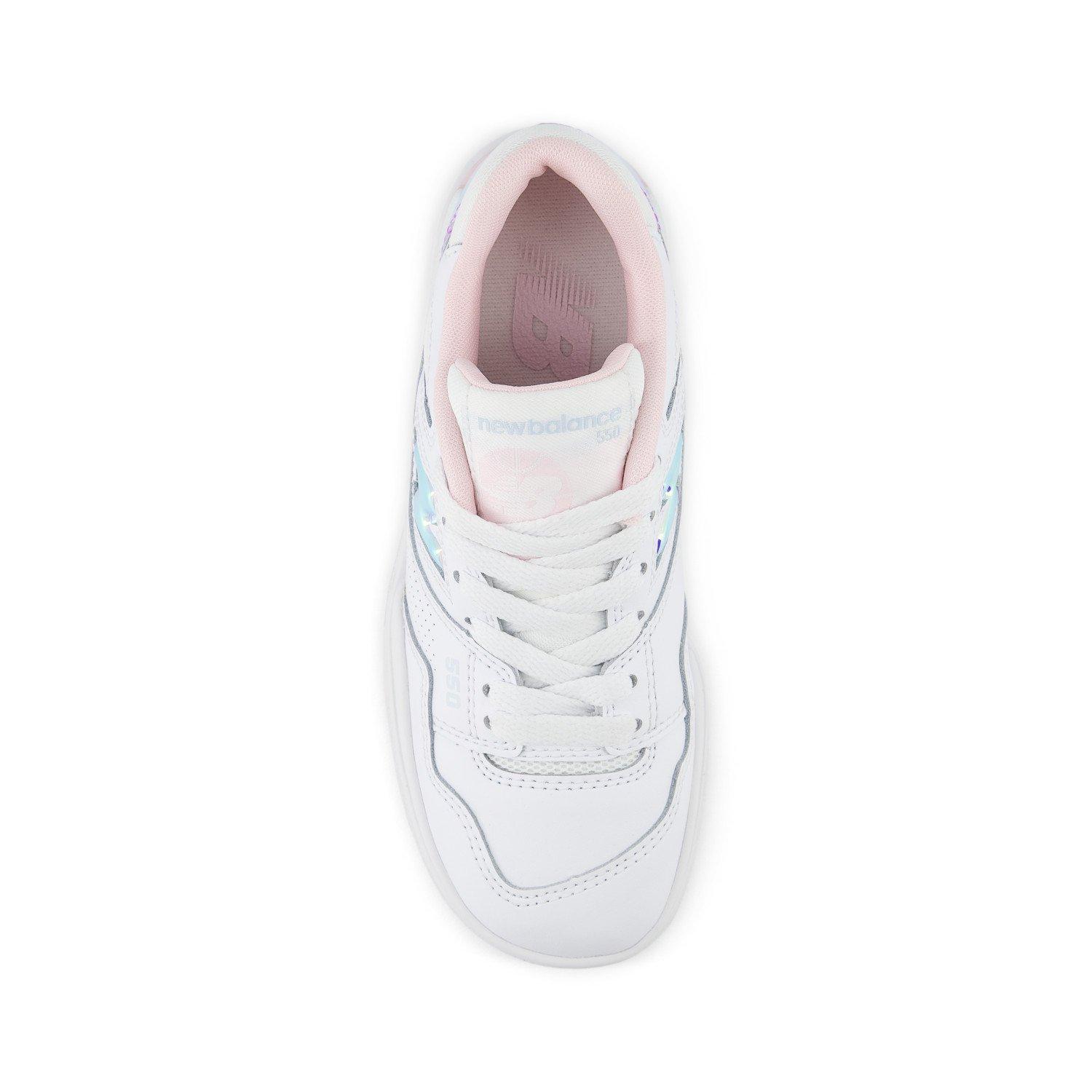 New Balance 550 Preschool Girls' "White/Multi" Shoe