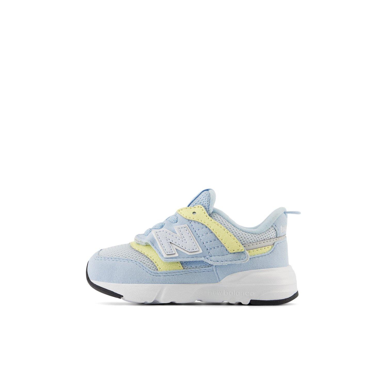 New Balance 997 Toddler Girls' "Blue/Yellow" Shoe