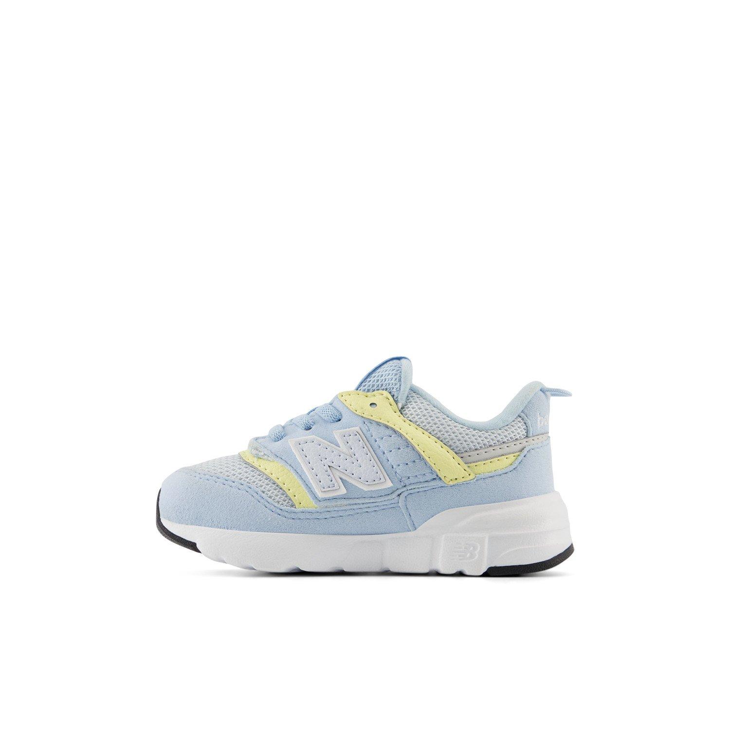 New Balance 997 Toddler Girls' "Blue/Yellow" Shoe