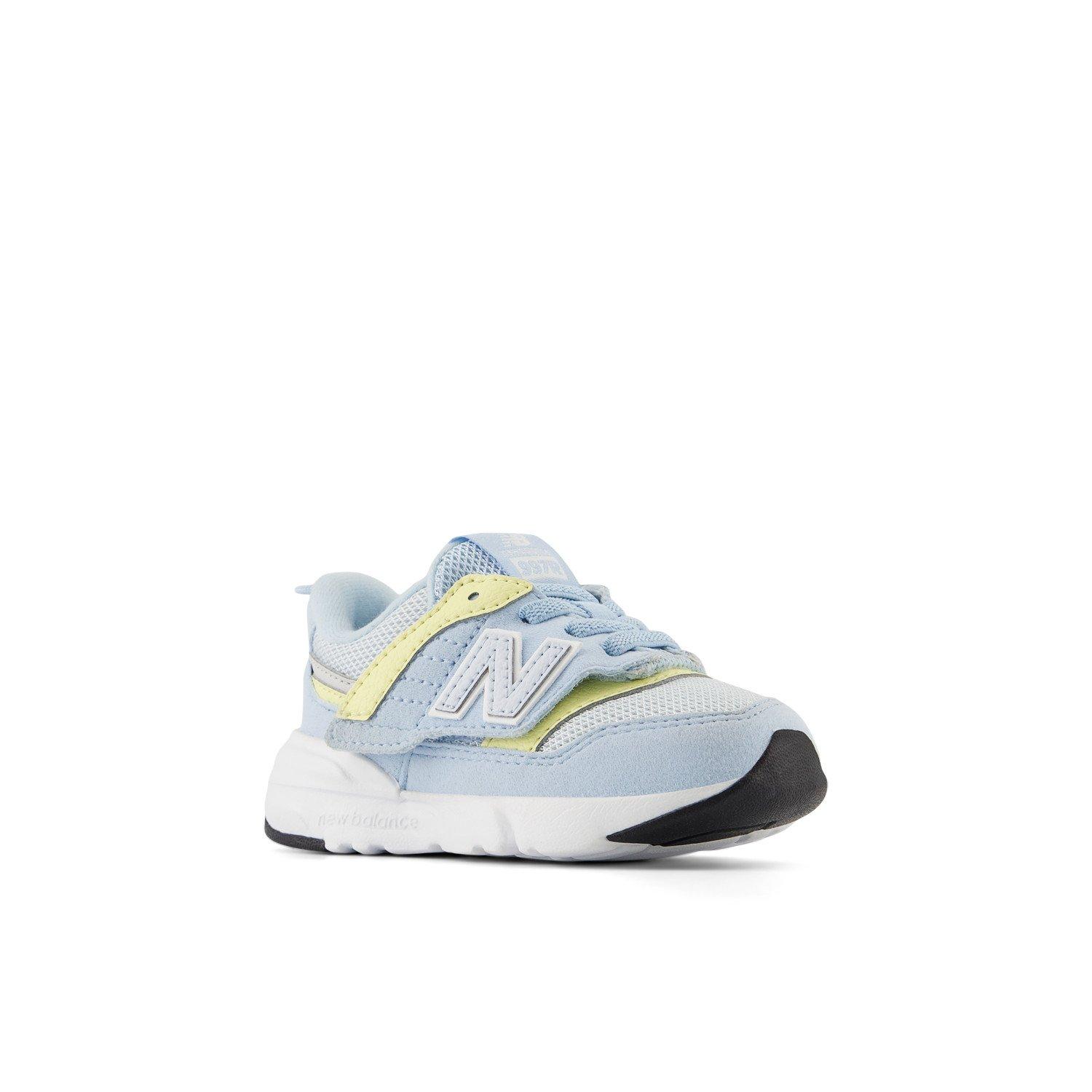 New Balance 997 Toddler Girls' "Blue/Yellow" Shoe