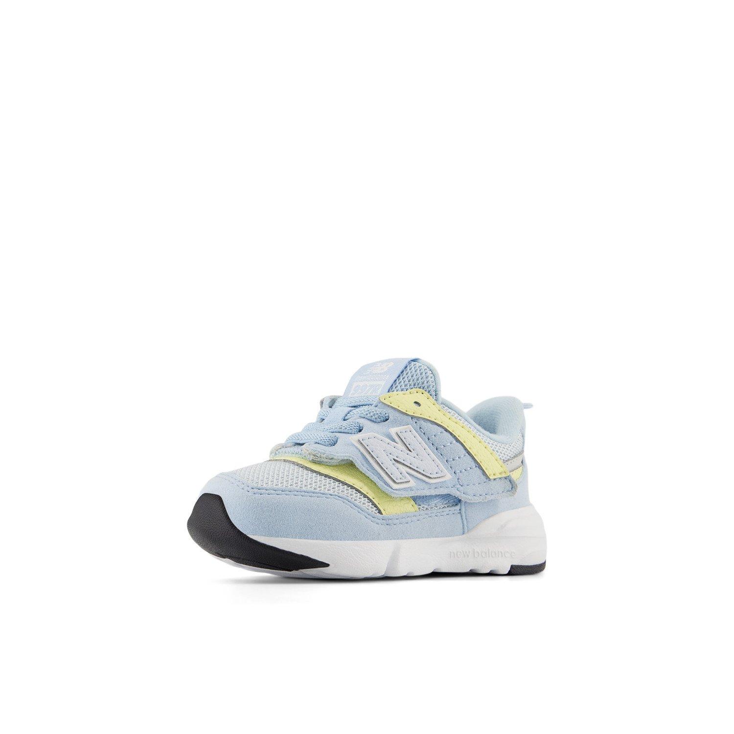 New Balance 997 Toddler Girls' "Blue/Yellow" Shoe