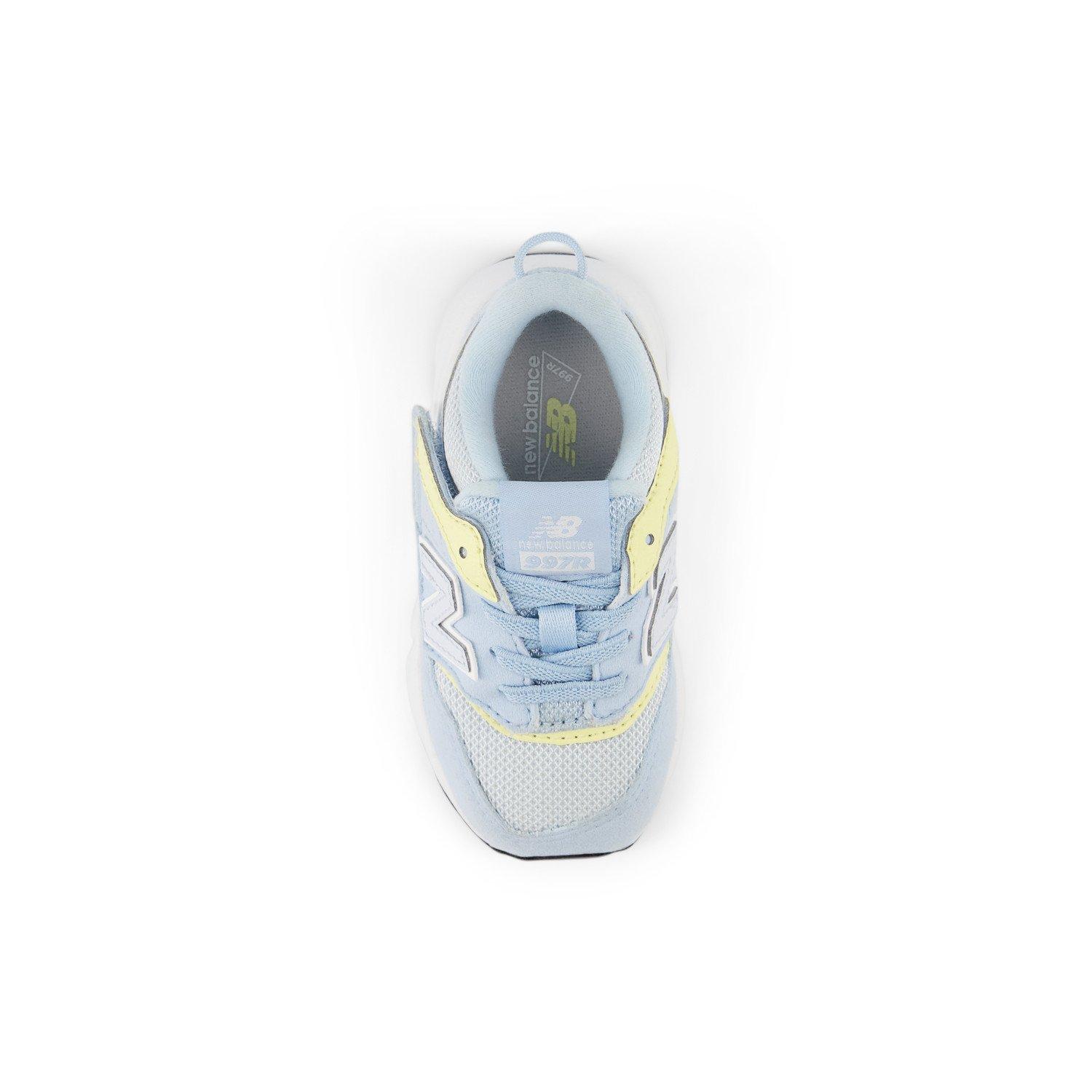 New Balance 997 Toddler Girls' "Blue/Yellow" Shoe