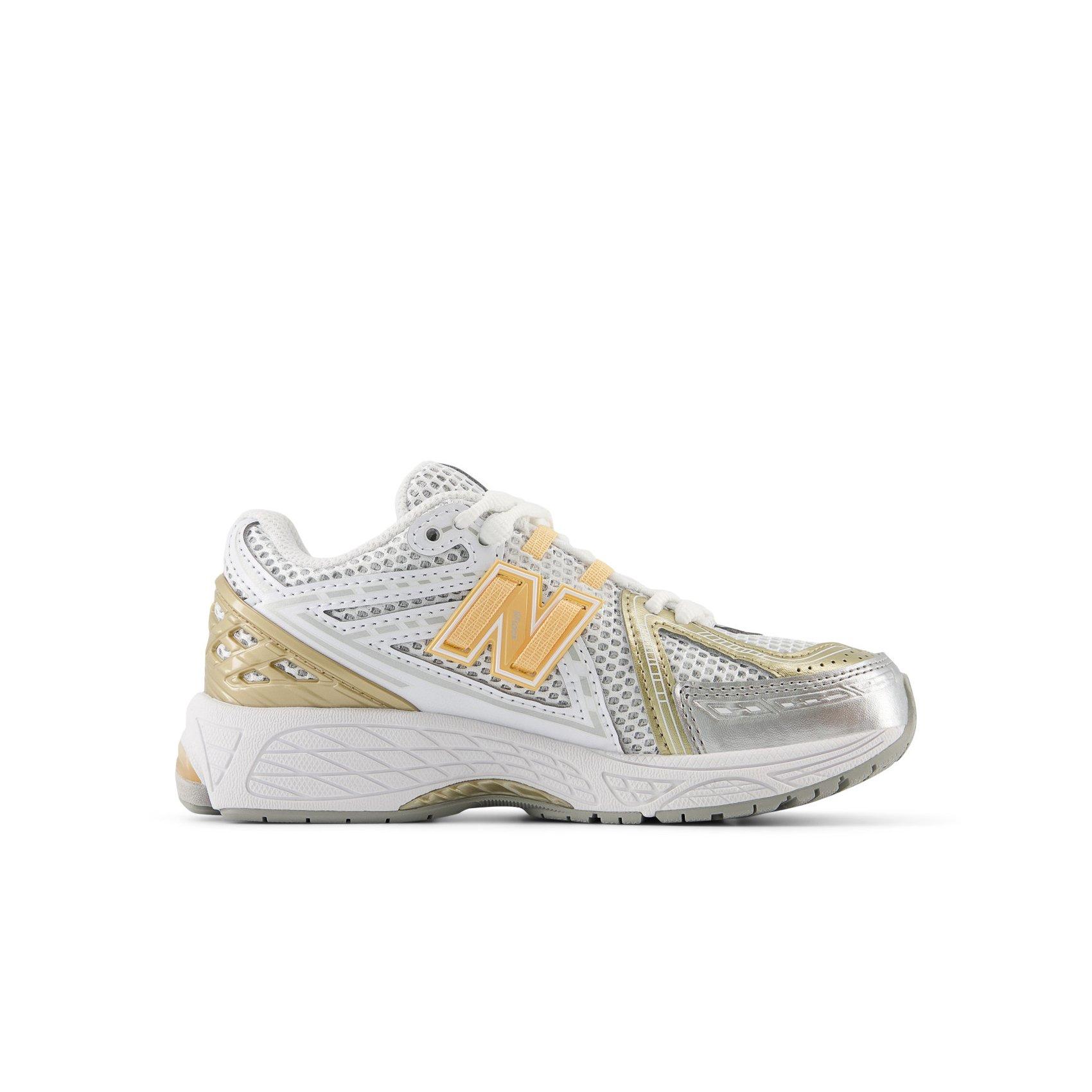 New Balance 1906 "White/Orange" Preschool Girls' Shoe - WHITE/ORANGE