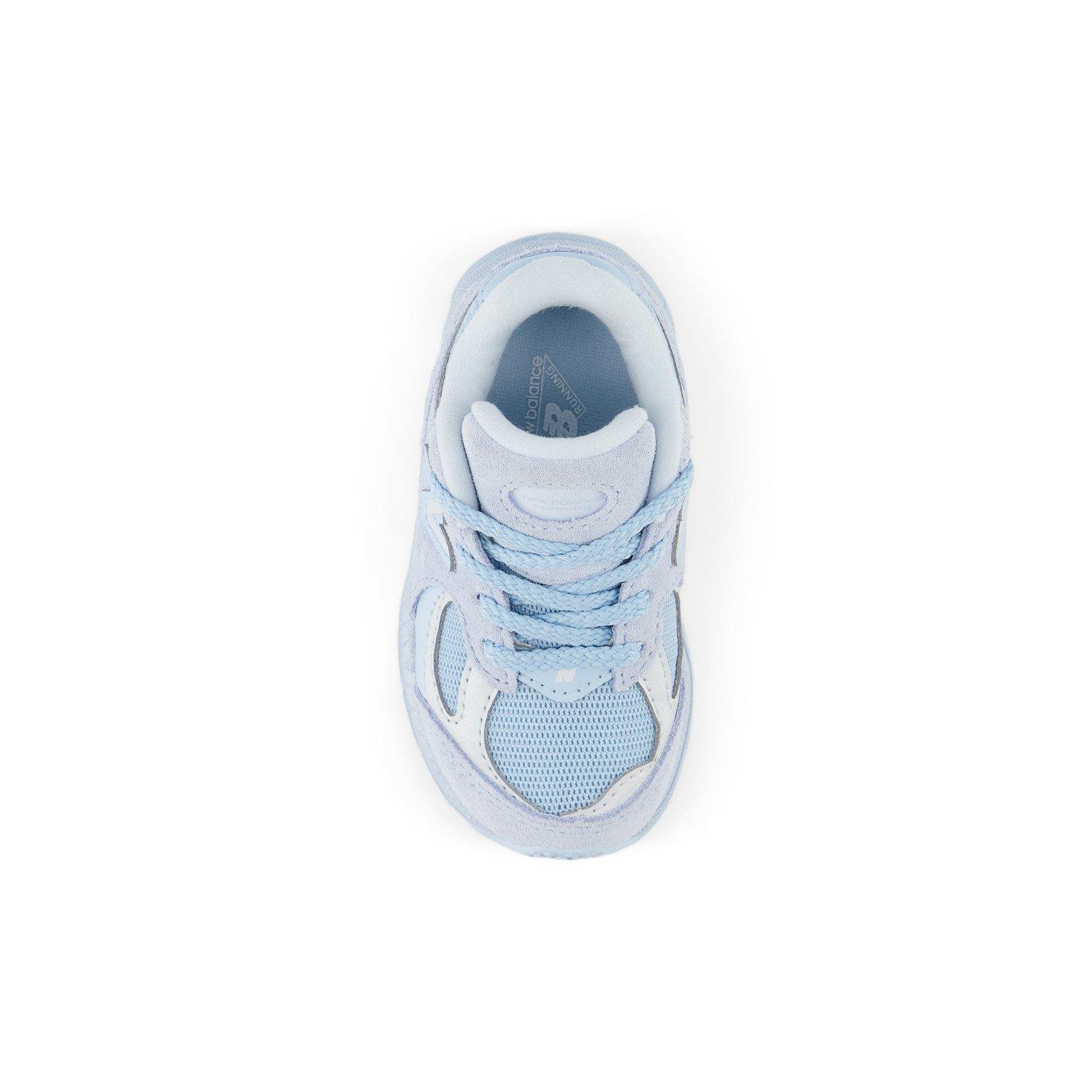 New Balance 2002 Toddler Girls' Blue/Yellow Shoe