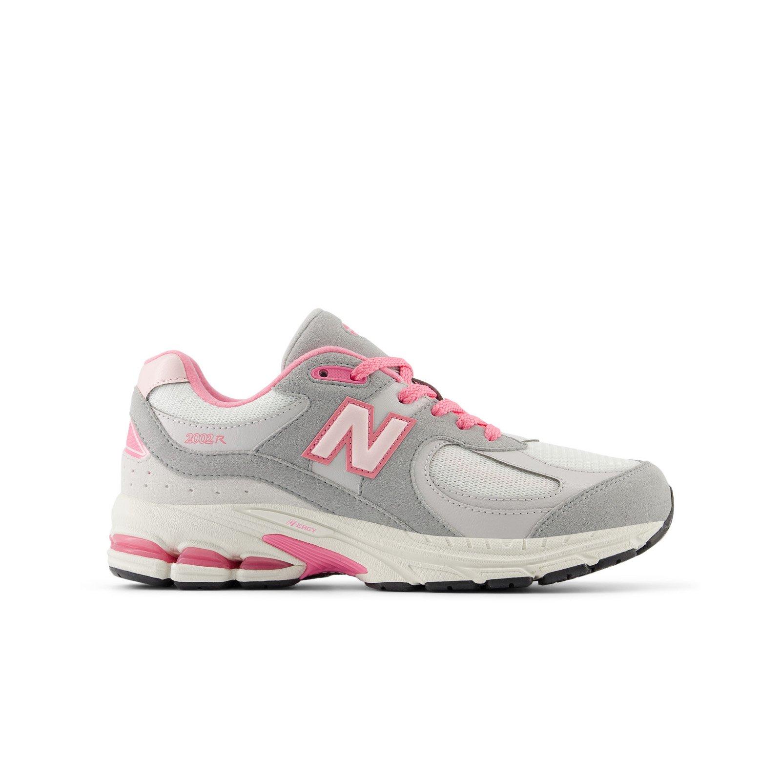 New Balance 2002 "Grey/Pink" Grade School Girls' Shoe - GREY/PINK