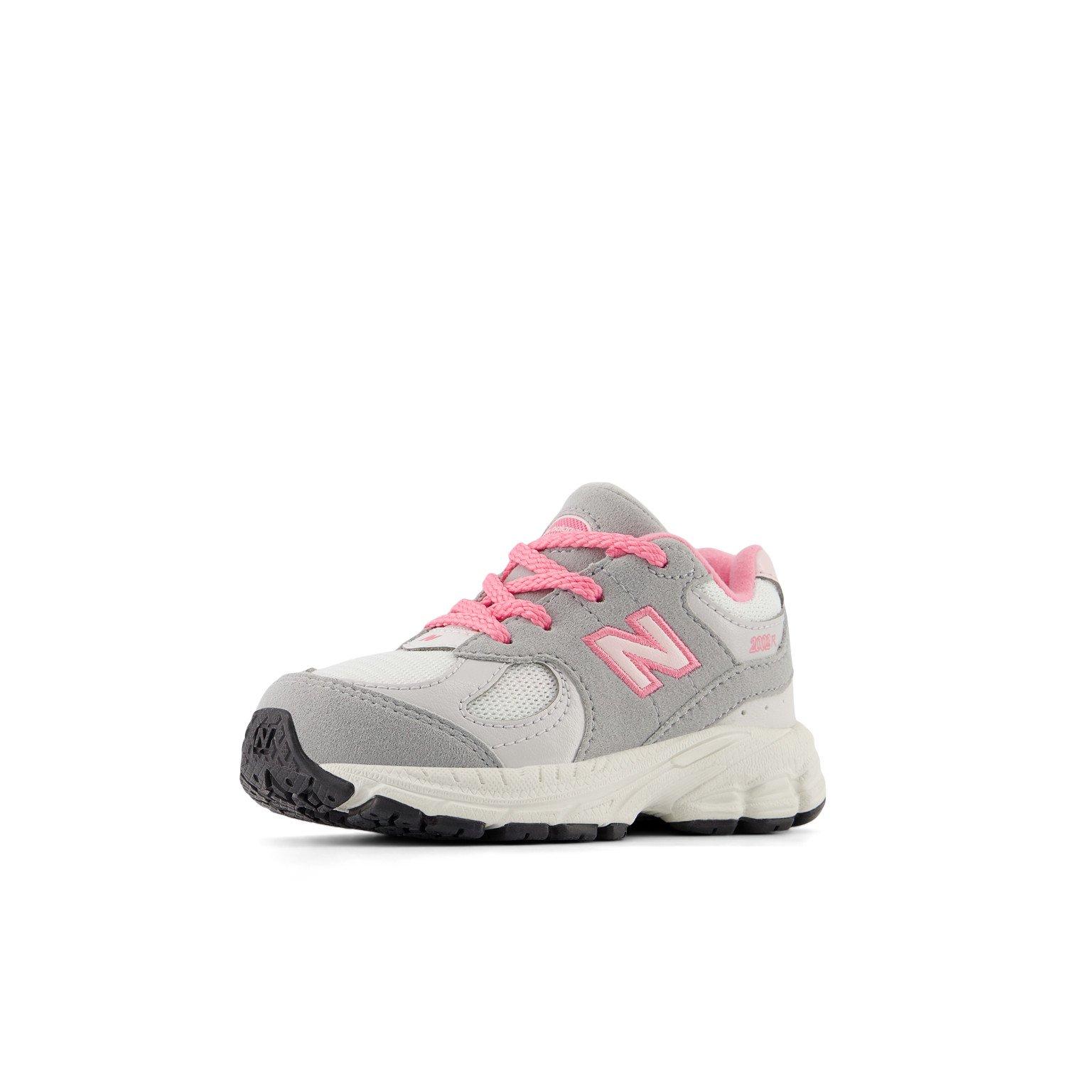 New Balance 2002 Toddler Girls' "Grey/Pink" Shoe