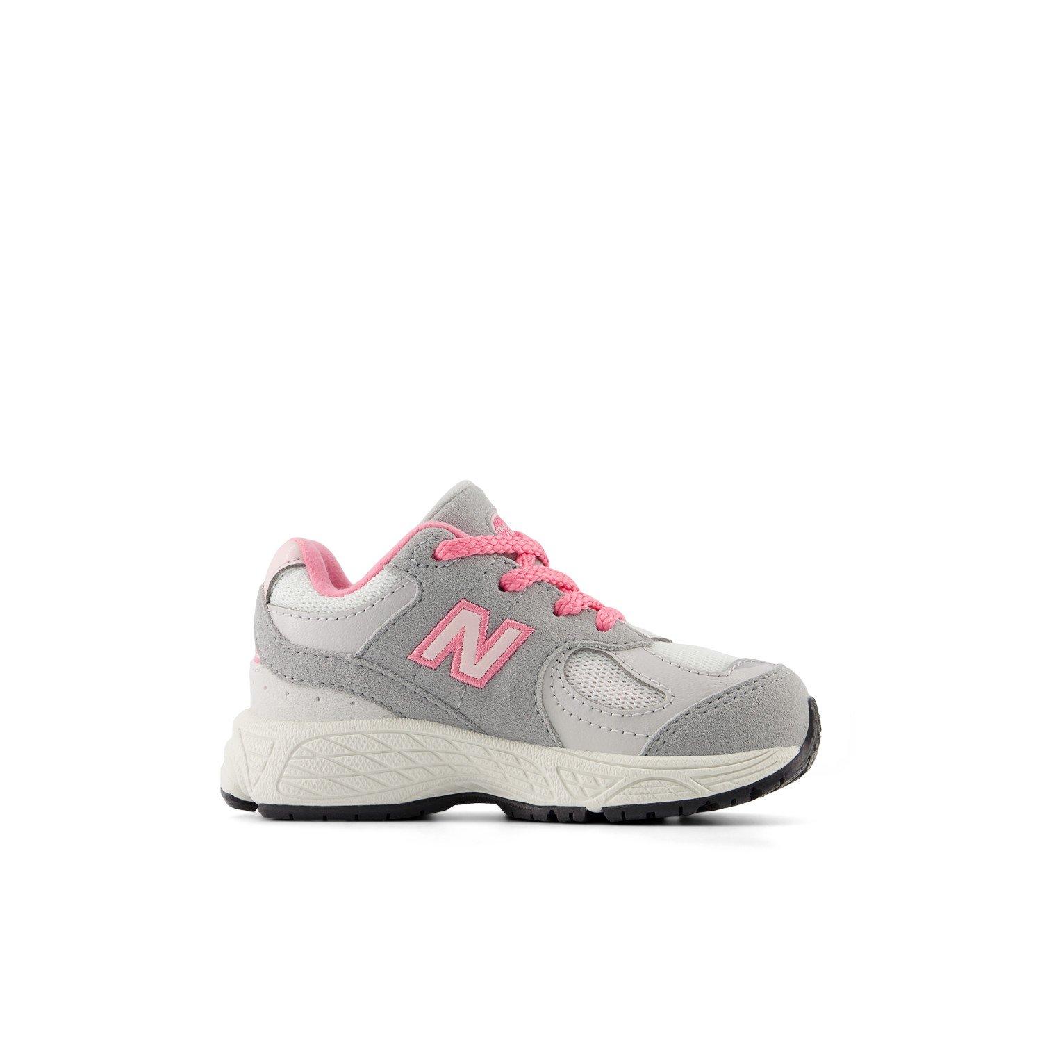 New Balance 2002 Toddler Girls' "Grey/Pink" Shoe